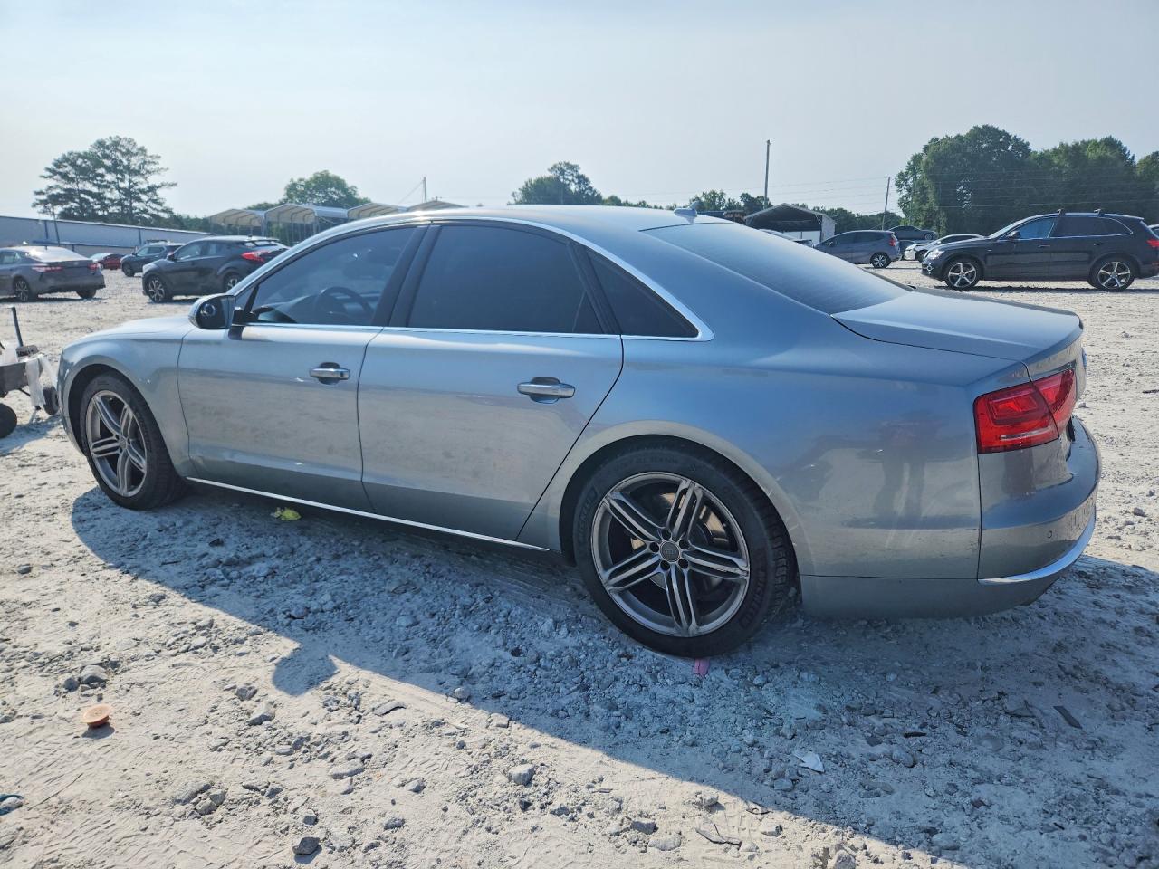 2012 Audi A8 Quattro Серый vin: WAUAVAFDXCN004244