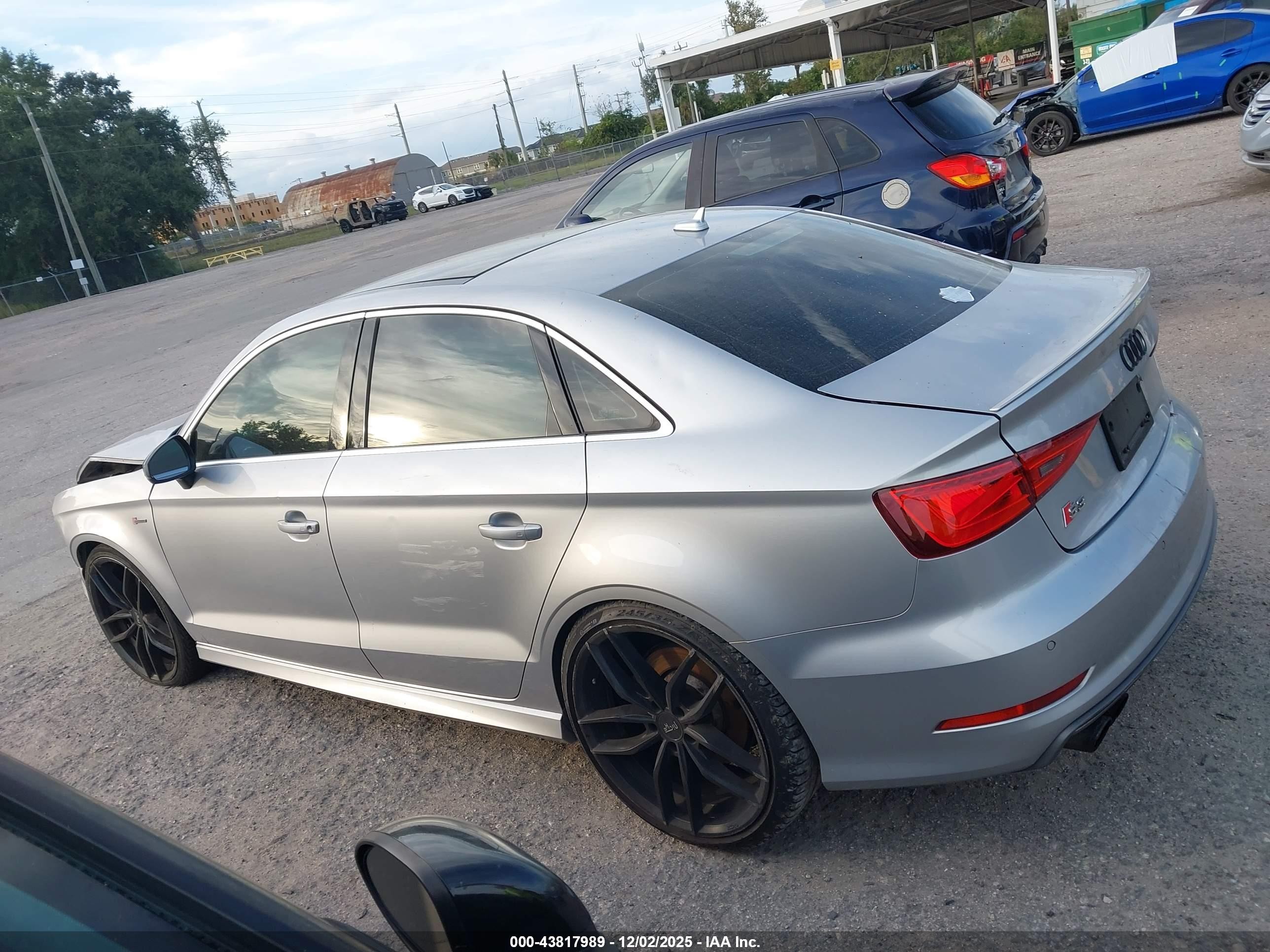 2016 Audi S3 2.0t Premium Plus Silver vin: WAUB1GFF9G1003555