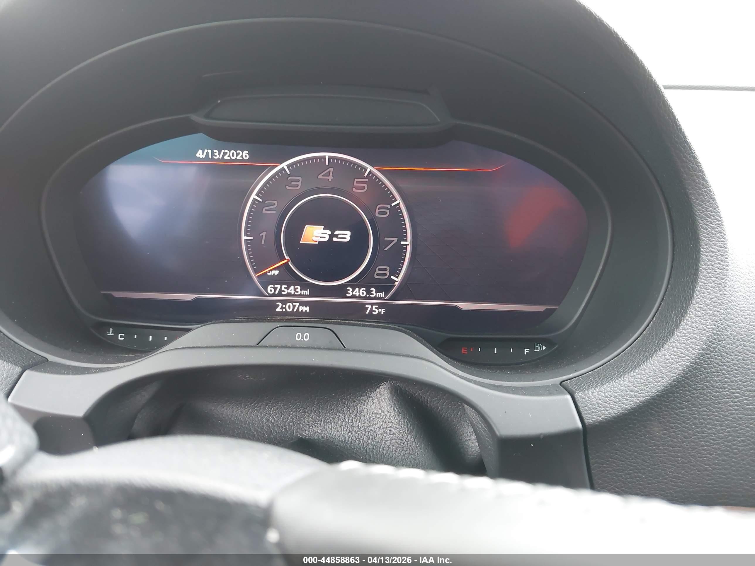 2018 Audi S3 2.0t Premium Plus/2.0t Tech Premium Plus Blue vin: WAUB1GFF9J1026471
