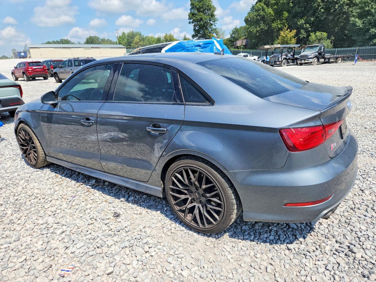 2016 Audi S3 Premium Plus Gray vin: WAUB1GFFXG1014841