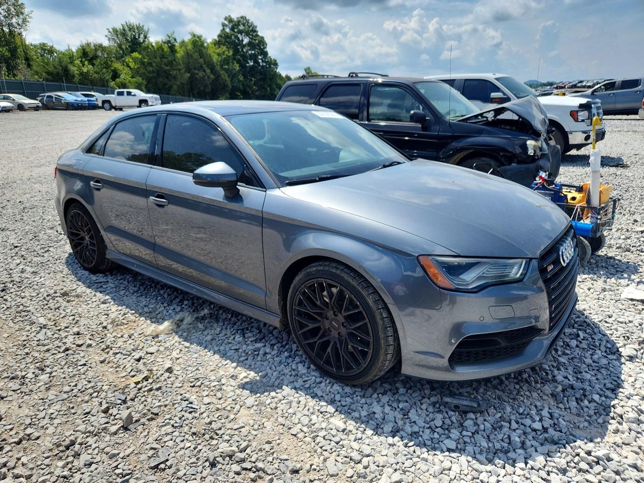 2016 Audi S3 Premium Plus Gray vin: WAUB1GFFXG1014841