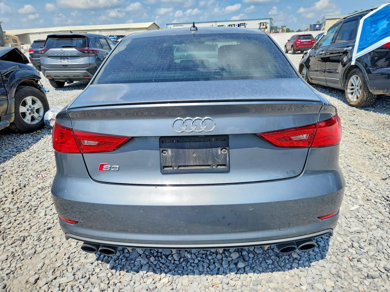 2016 Audi S3 Premium Plus Gray vin: WAUB1GFFXG1014841
