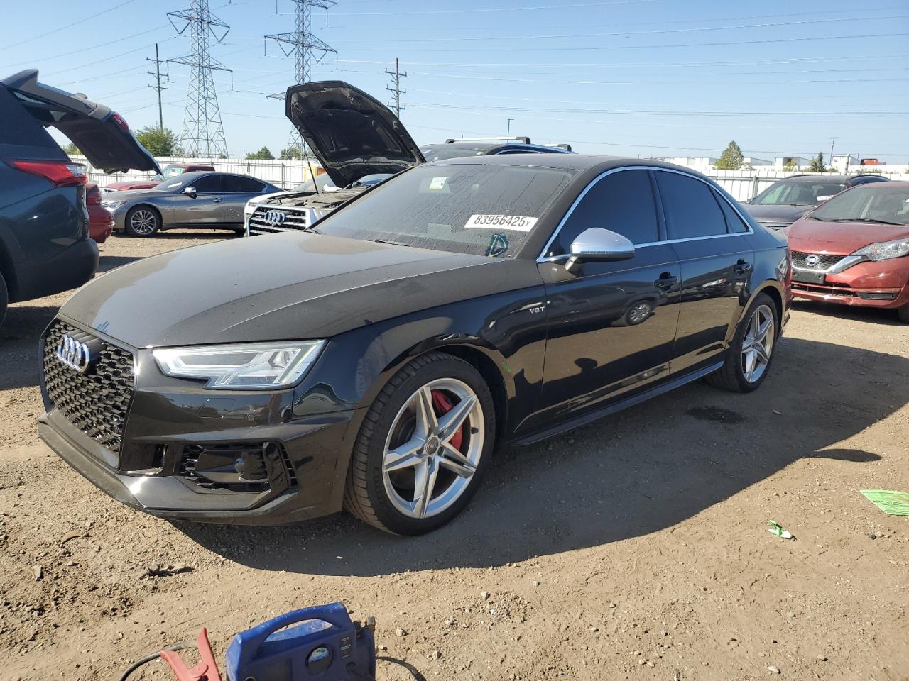 2018 Audi S4 Premium Plus Black vin: WAUB4AF40JA111220