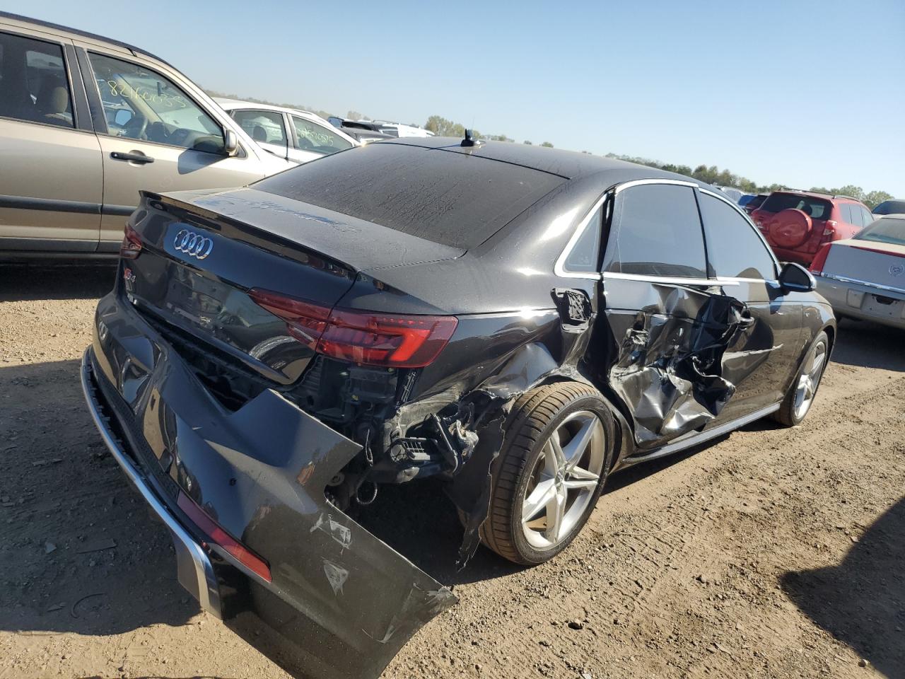 2018 Audi S4 Premium Plus Black vin: WAUB4AF40JA111220
