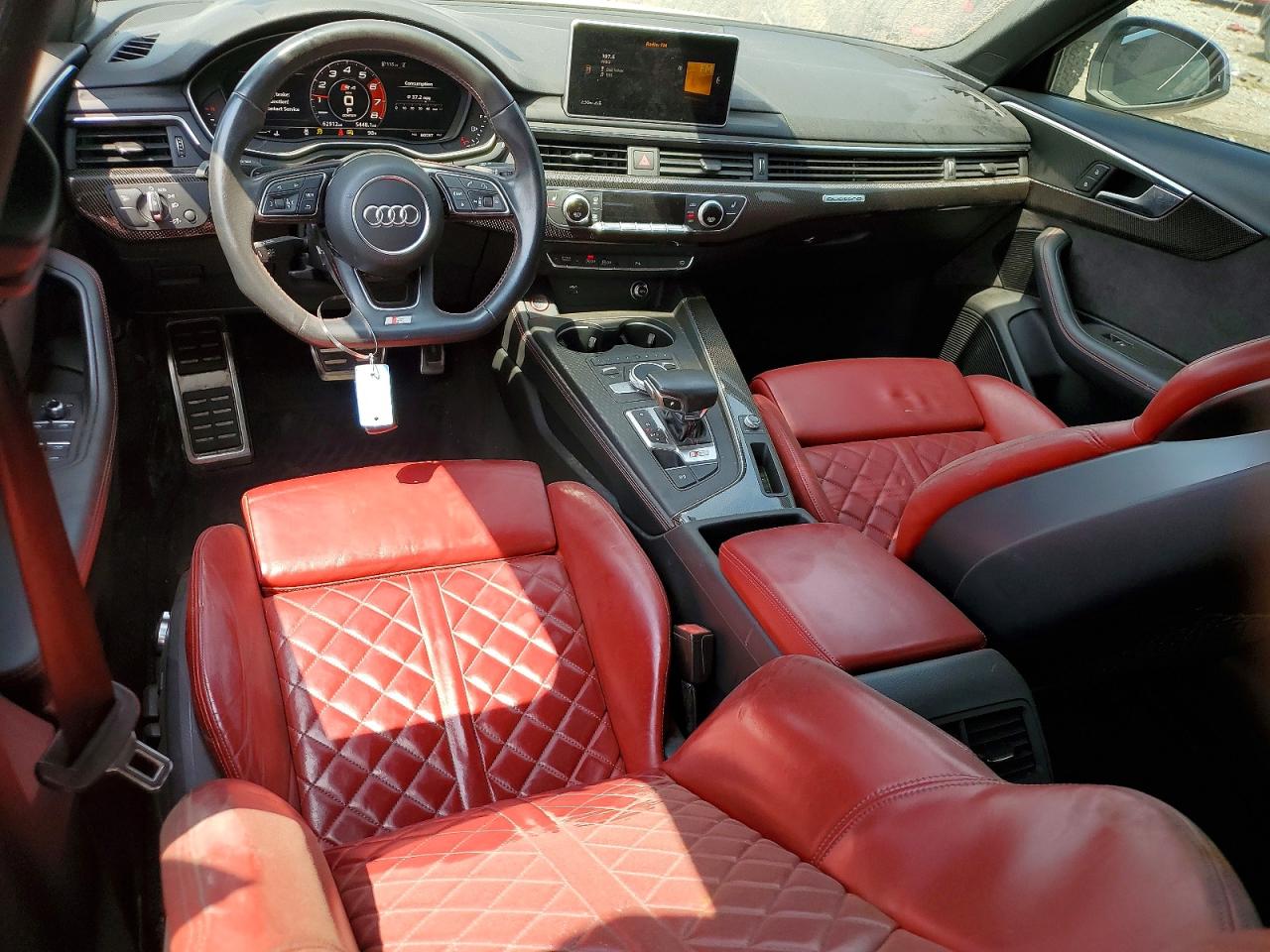 2018 Audi S4 Premium Plus Серый vin: WAUB4AF40JA134724