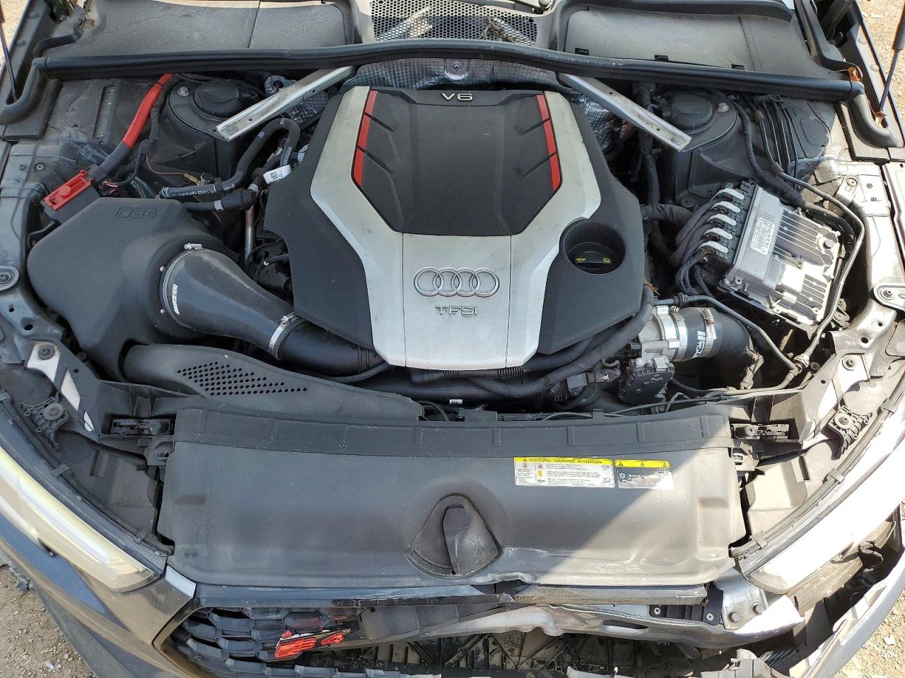 2018 Audi S4 Premium Plus Серый vin: WAUB4AF40JA134724