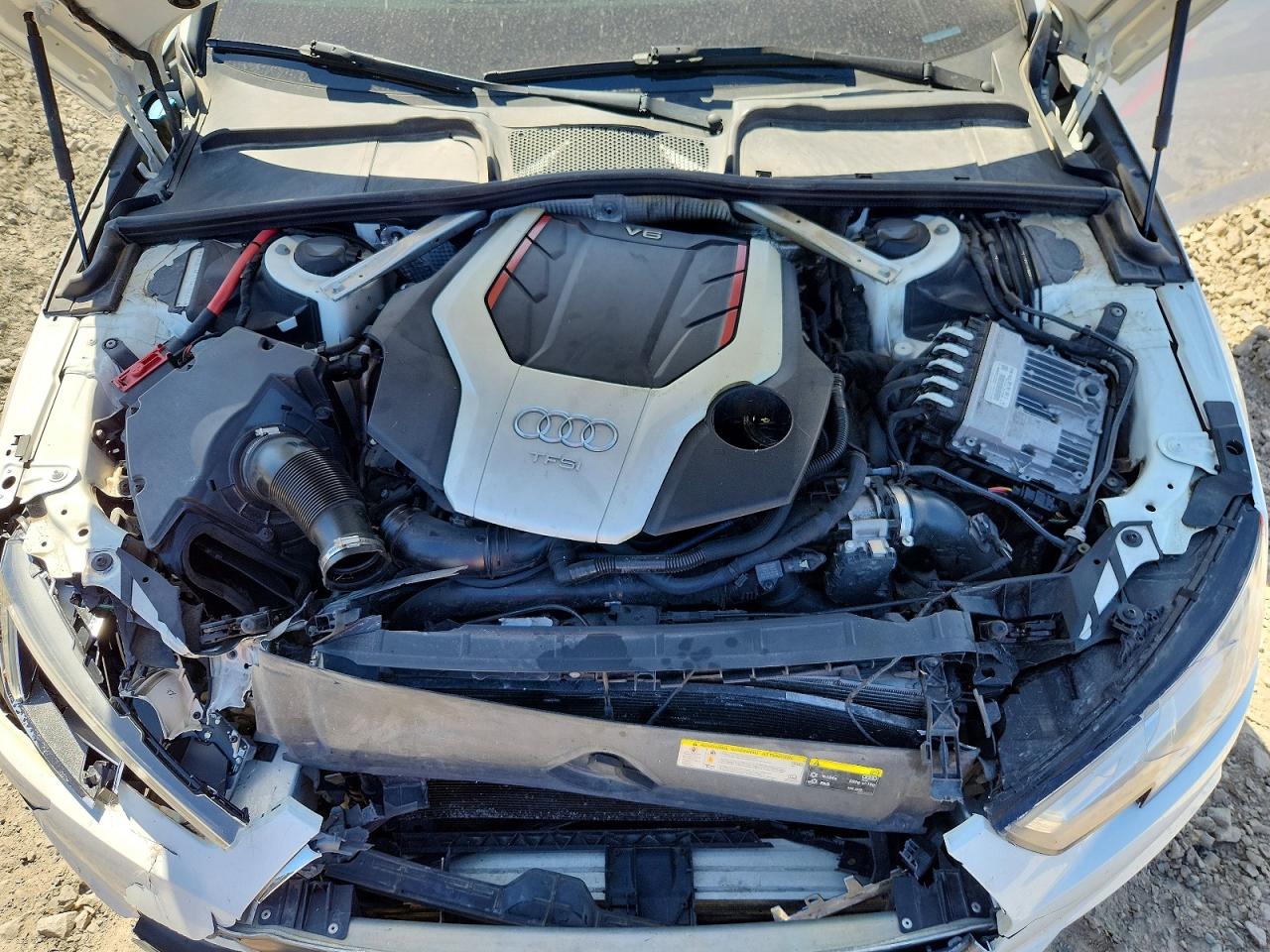 2018 Audi S4 Premium Plus White vin: WAUB4AF41JA003253