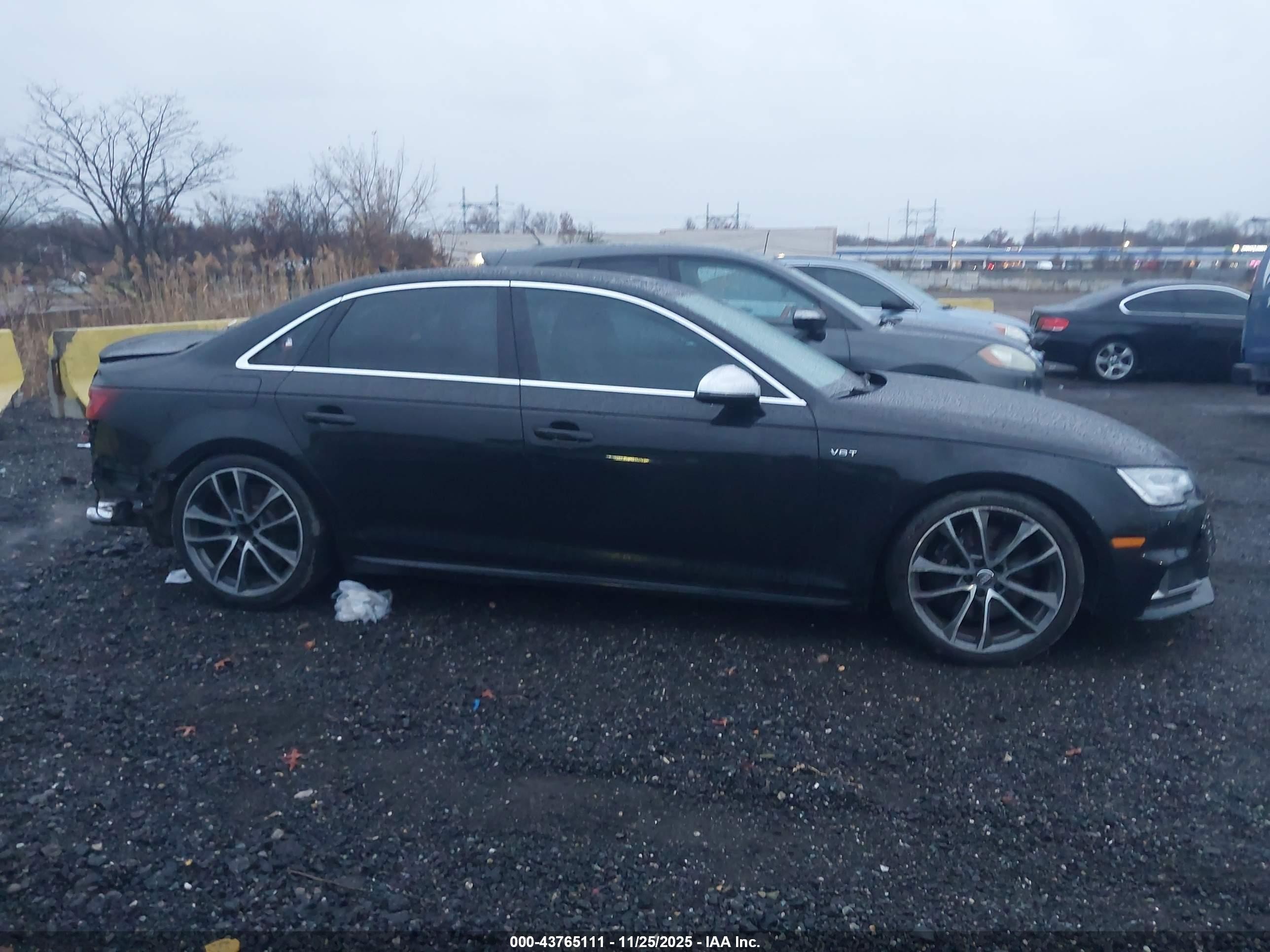 2018 Audi S4 3.0t Premium Plus Black vin: WAUB4AF43JA009619