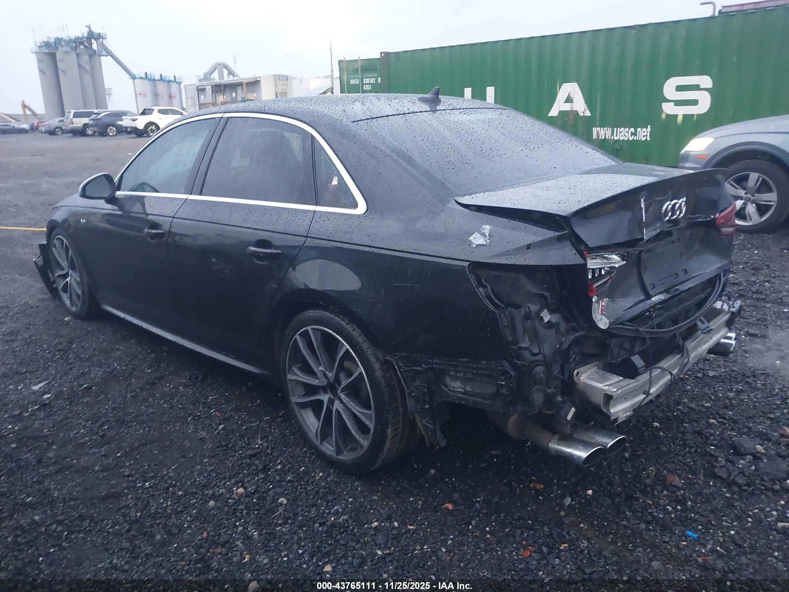 2018 Audi S4 3.0t Premium Plus Black vin: WAUB4AF43JA009619
