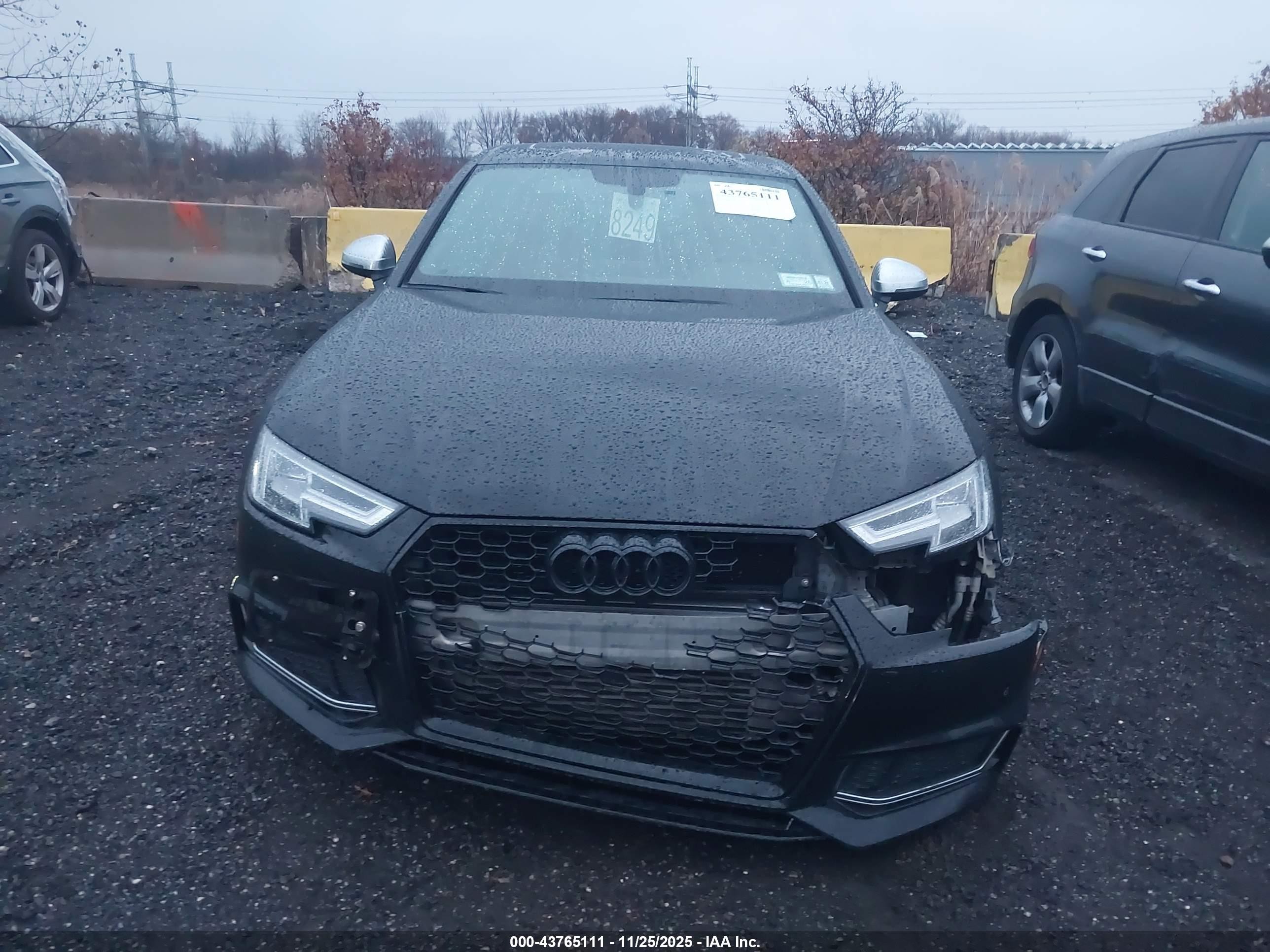 2018 Audi S4 3.0t Premium Plus Black vin: WAUB4AF43JA009619