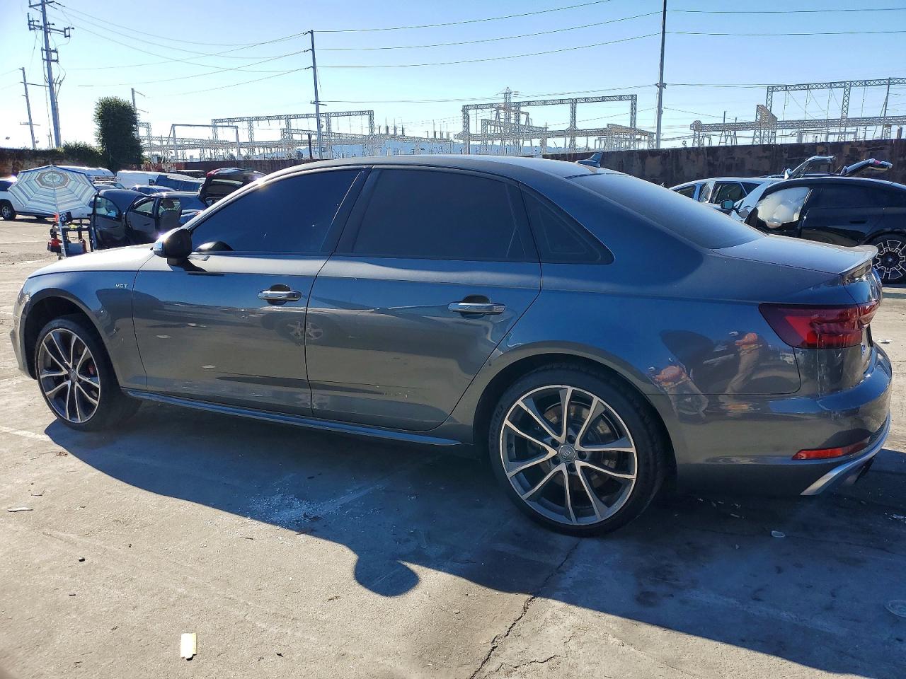 2018 Audi S4 Premium Plus Gray vin: WAUB4AF44JA214415