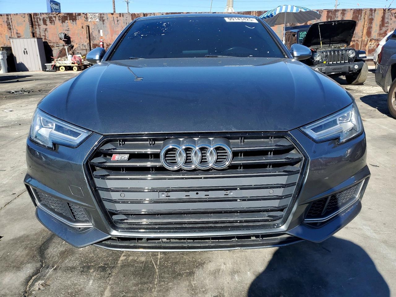 2018 Audi S4 Premium Plus Gray vin: WAUB4AF44JA214415