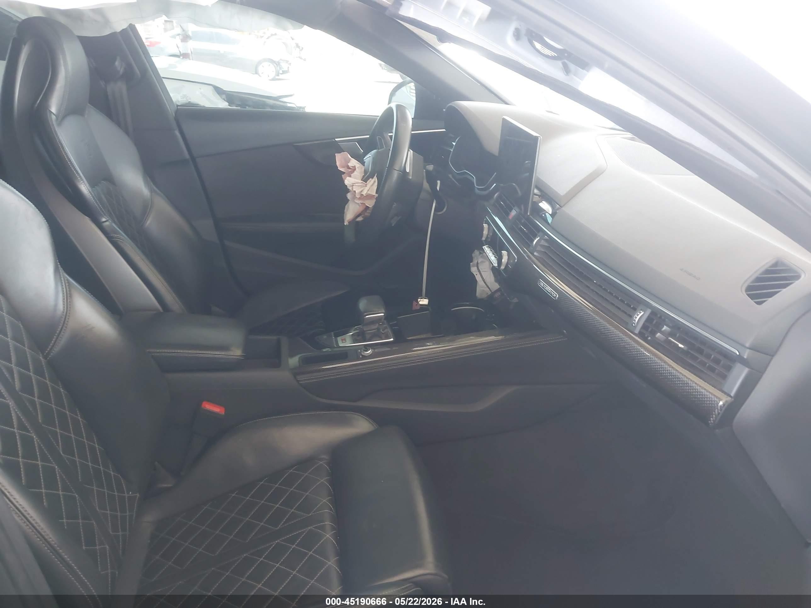2021 Audi S4 Premium Plus Tfsi Quattro Tiptronic Gray vin: WAUB4AF45MA065842