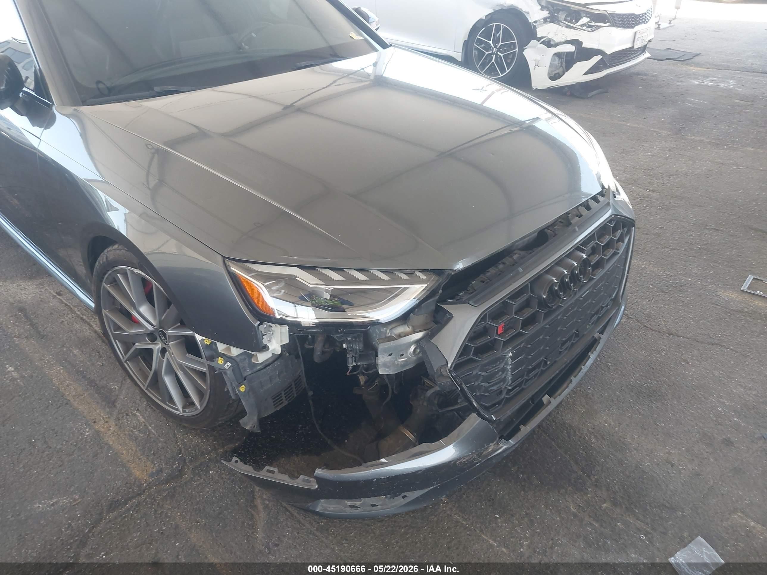 2021 Audi S4 Premium Plus Tfsi Quattro Tiptronic Gray vin: WAUB4AF45MA065842
