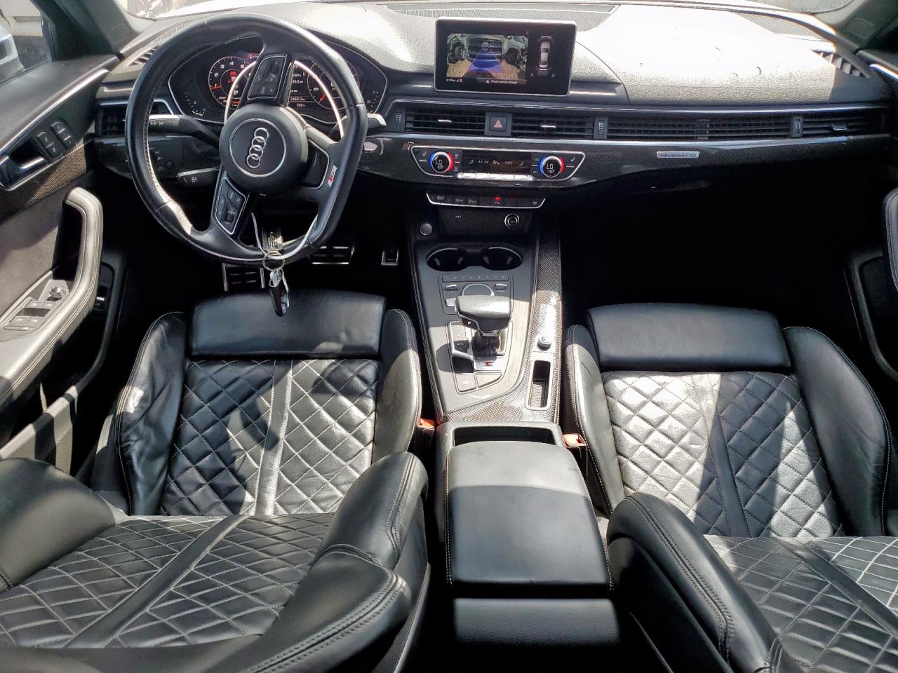 2018 Audi S4 Premium Plus White vin: WAUB4AF46JA080555