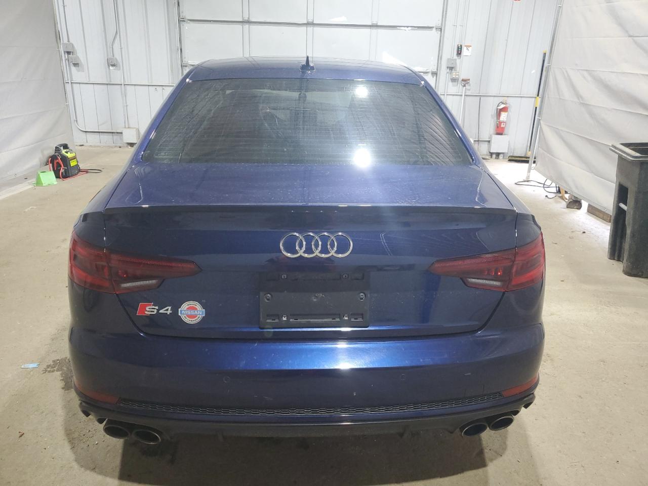 2018 Audi S4 Premium Plus Blue vin: WAUB4AF48JA099463