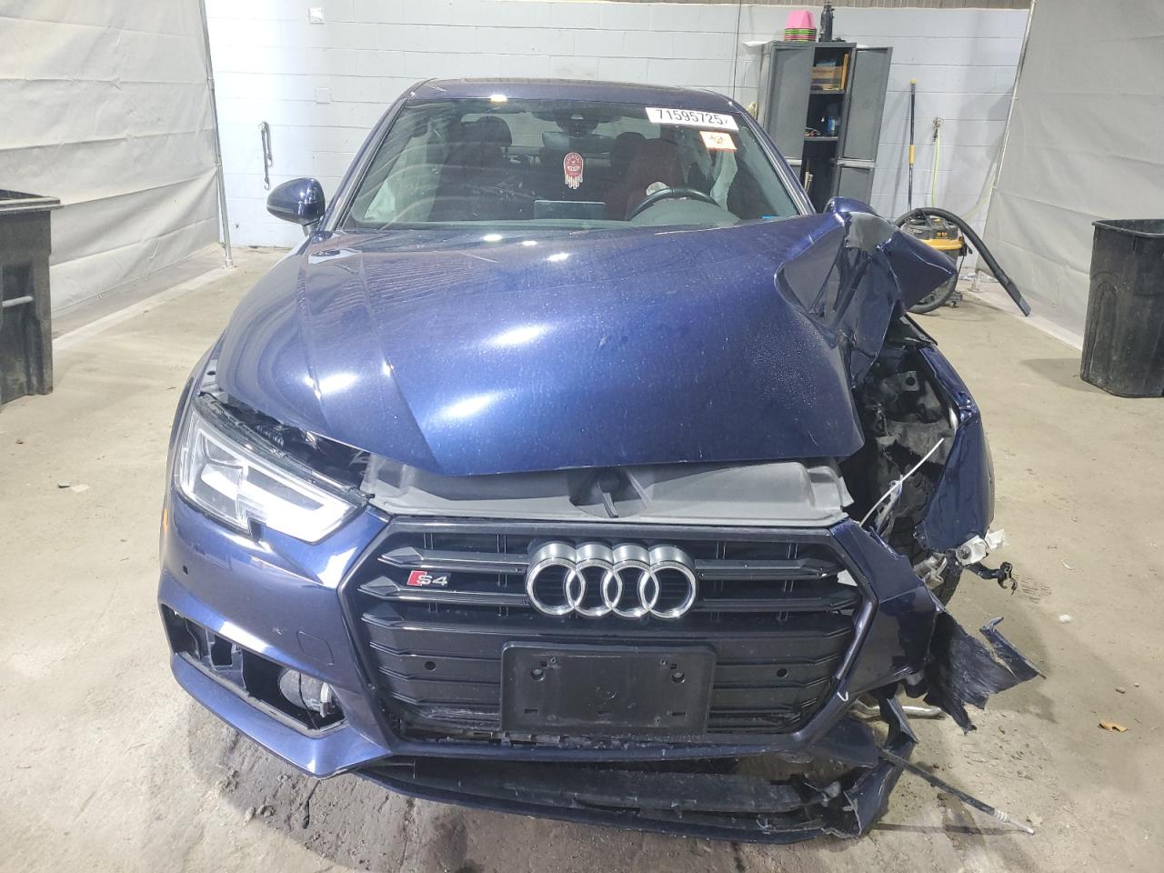 2018 Audi S4 Premium Plus Blue vin: WAUB4AF48JA099463