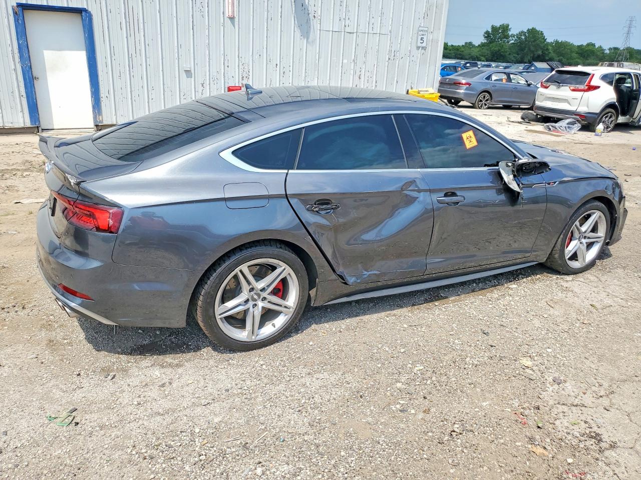 2019 Audi S5 Premium Plus Charcoal vin: WAUB4CF54KA003074