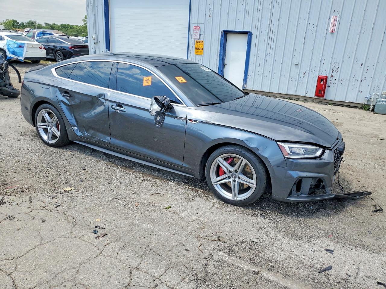 2019 Audi S5 Premium Plus Charcoal vin: WAUB4CF54KA003074