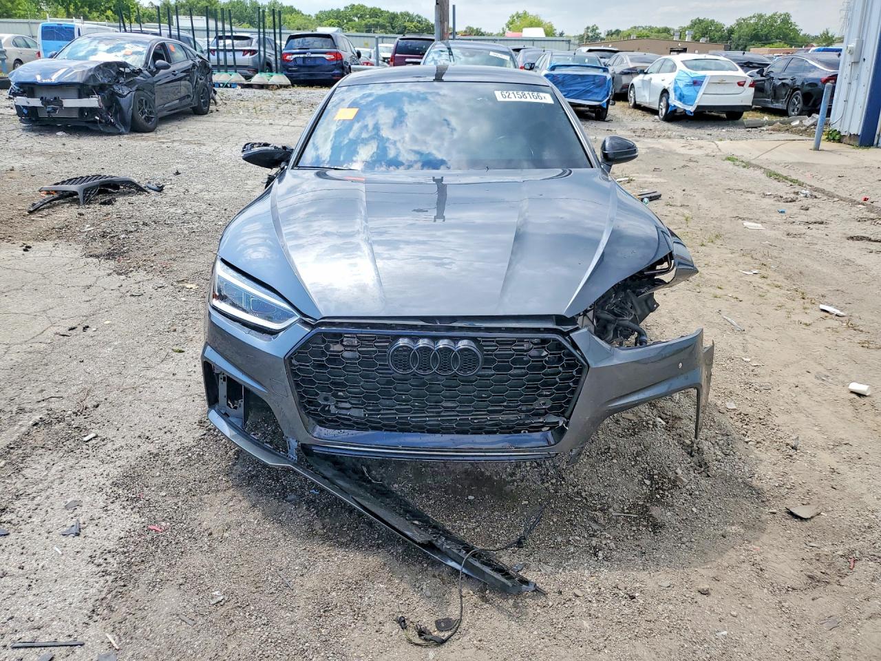 2019 Audi S5 Premium Plus Charcoal vin: WAUB4CF54KA003074