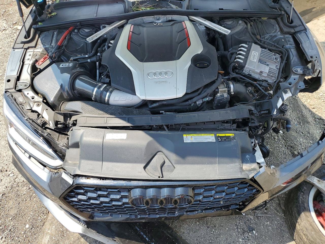 2019 Audi S5 Premium Plus Charcoal vin: WAUB4CF54KA003074