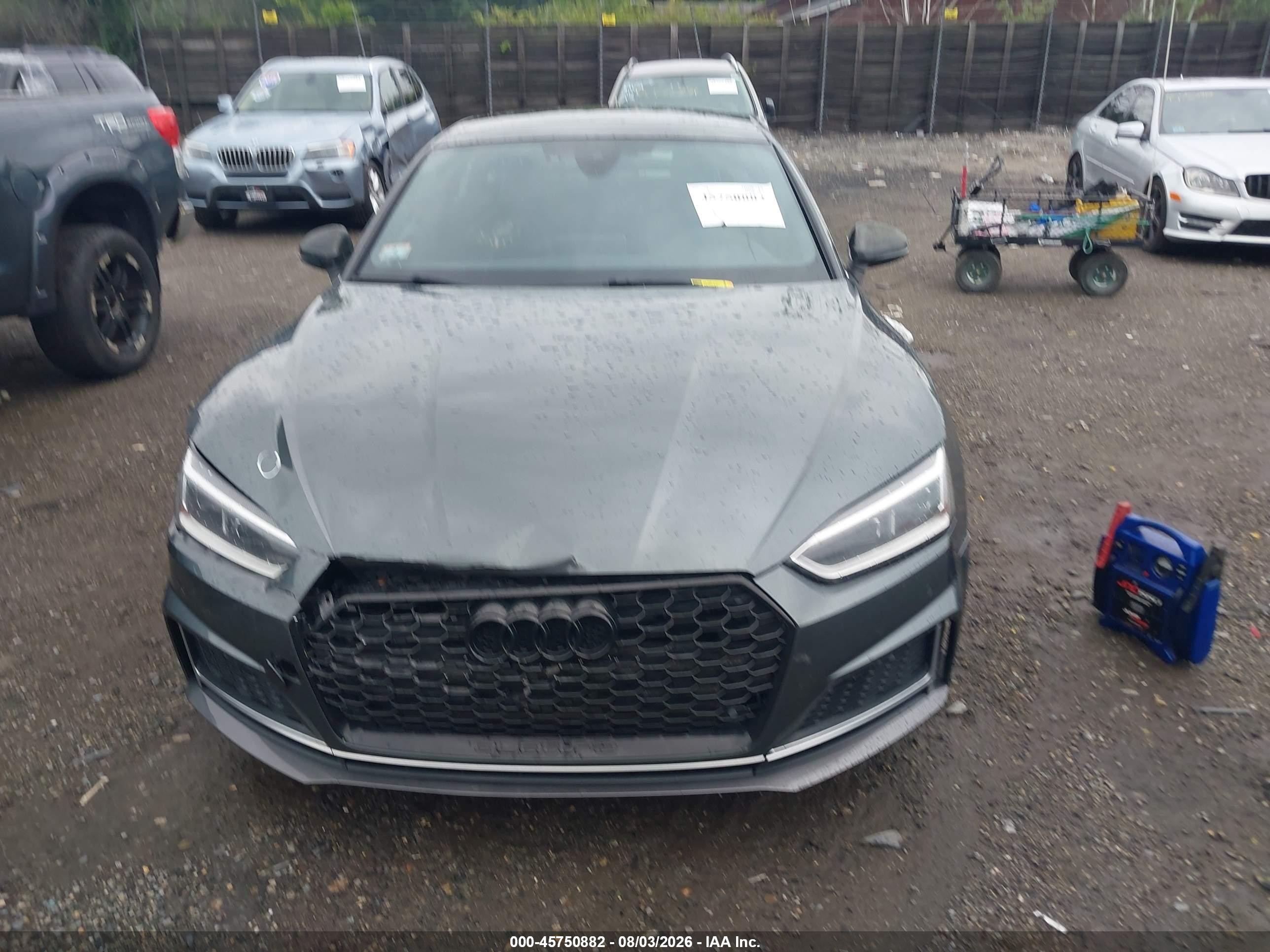 2018 Audi S5 3.0t Premium Plus Gray vin: WAUB4CF56JA088918