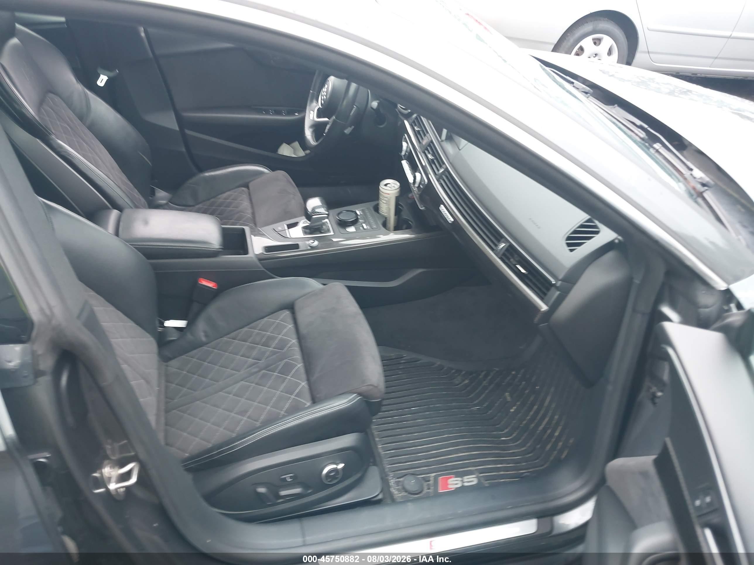 2018 Audi S5 3.0t Premium Plus Gray vin: WAUB4CF56JA088918