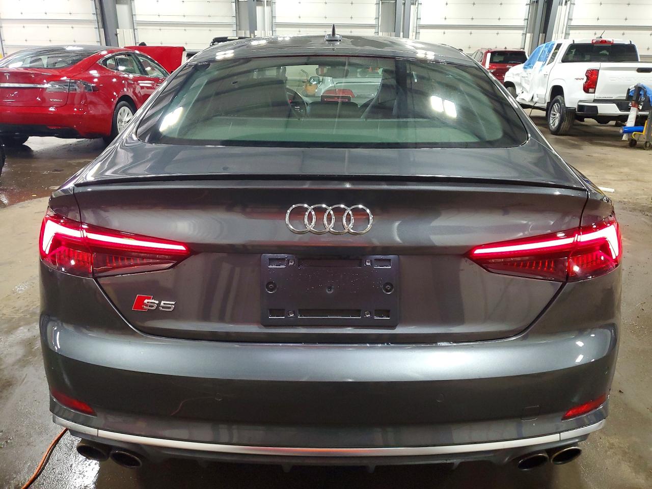 2019 Audi S5 Premium Plus Gray vin: WAUB4CF5XKA075719