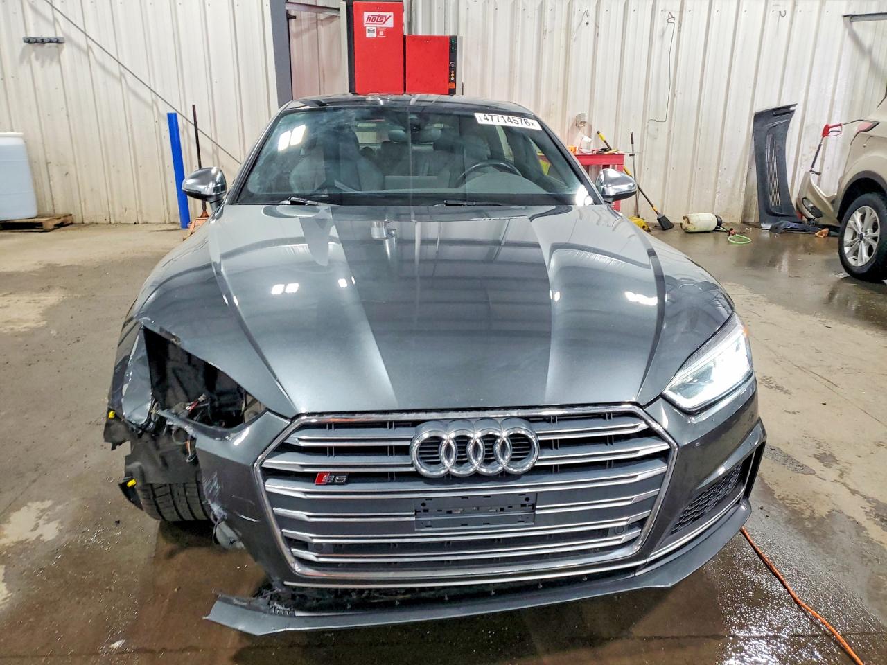 2019 Audi S5 Premium Plus Gray vin: WAUB4CF5XKA075719