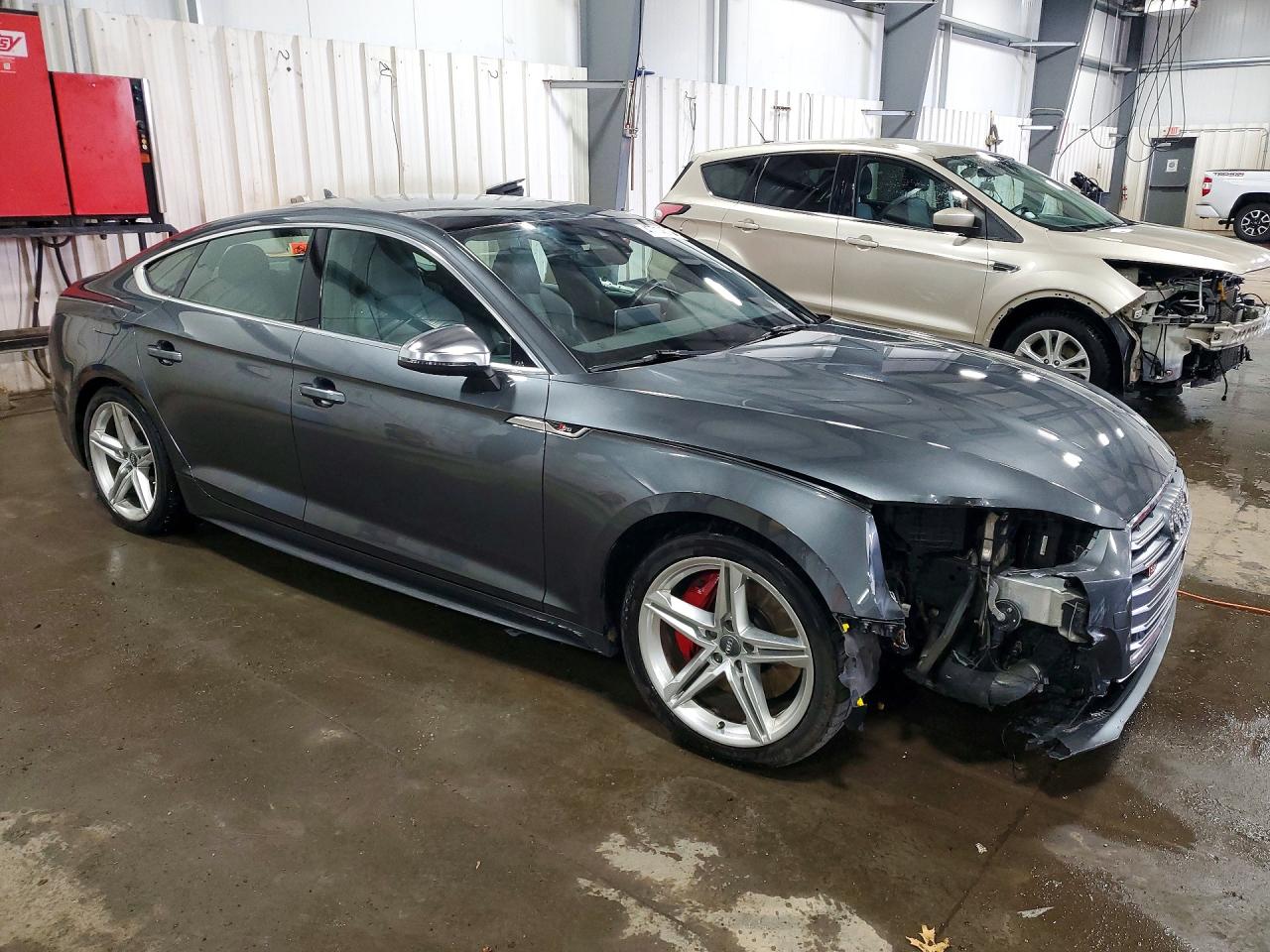 2019 Audi S5 Premium Plus Gray vin: WAUB4CF5XKA075719