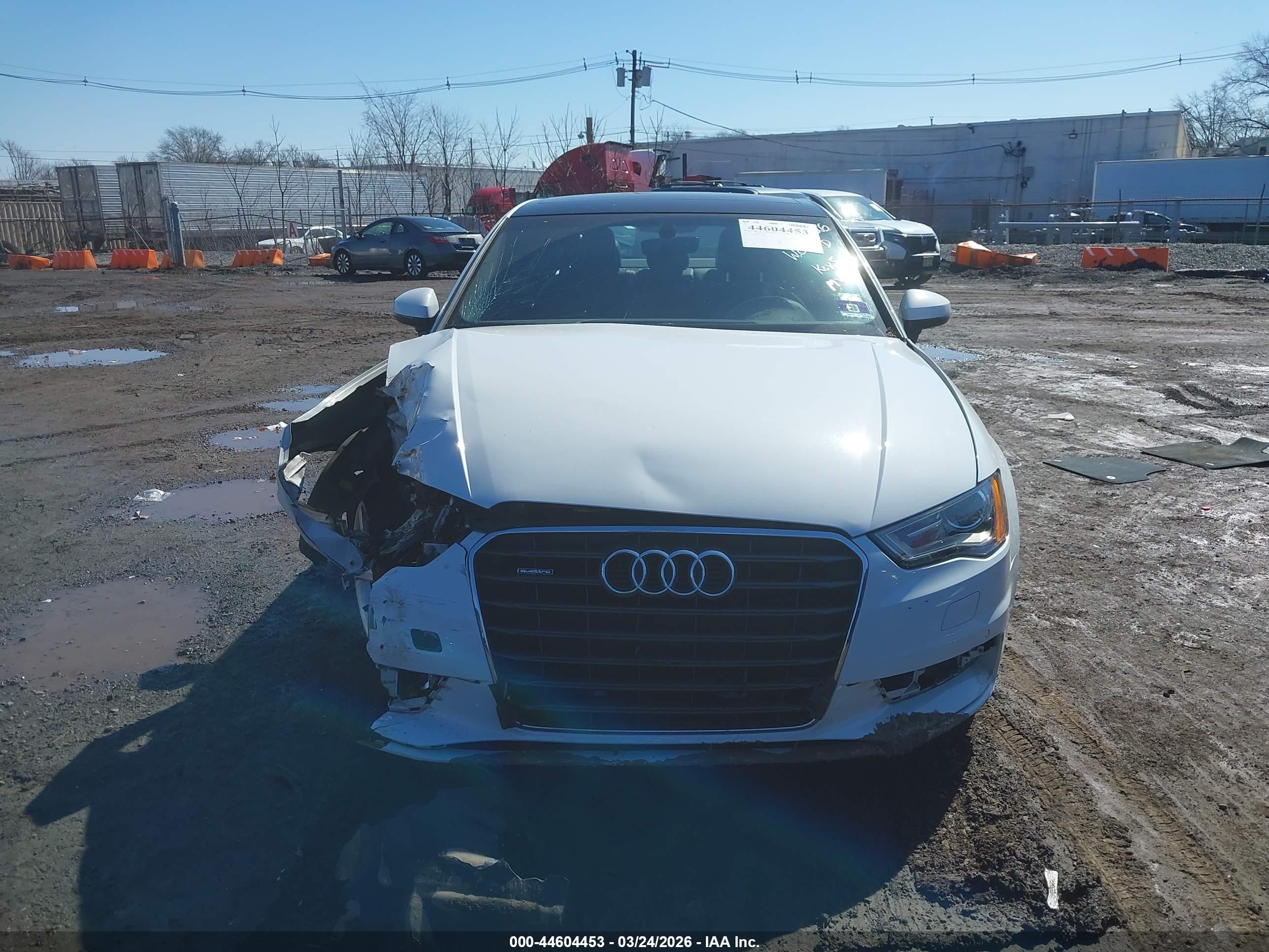 2016 Audi A3 2.0t Premium White vin: WAUB8GFF0G1030364