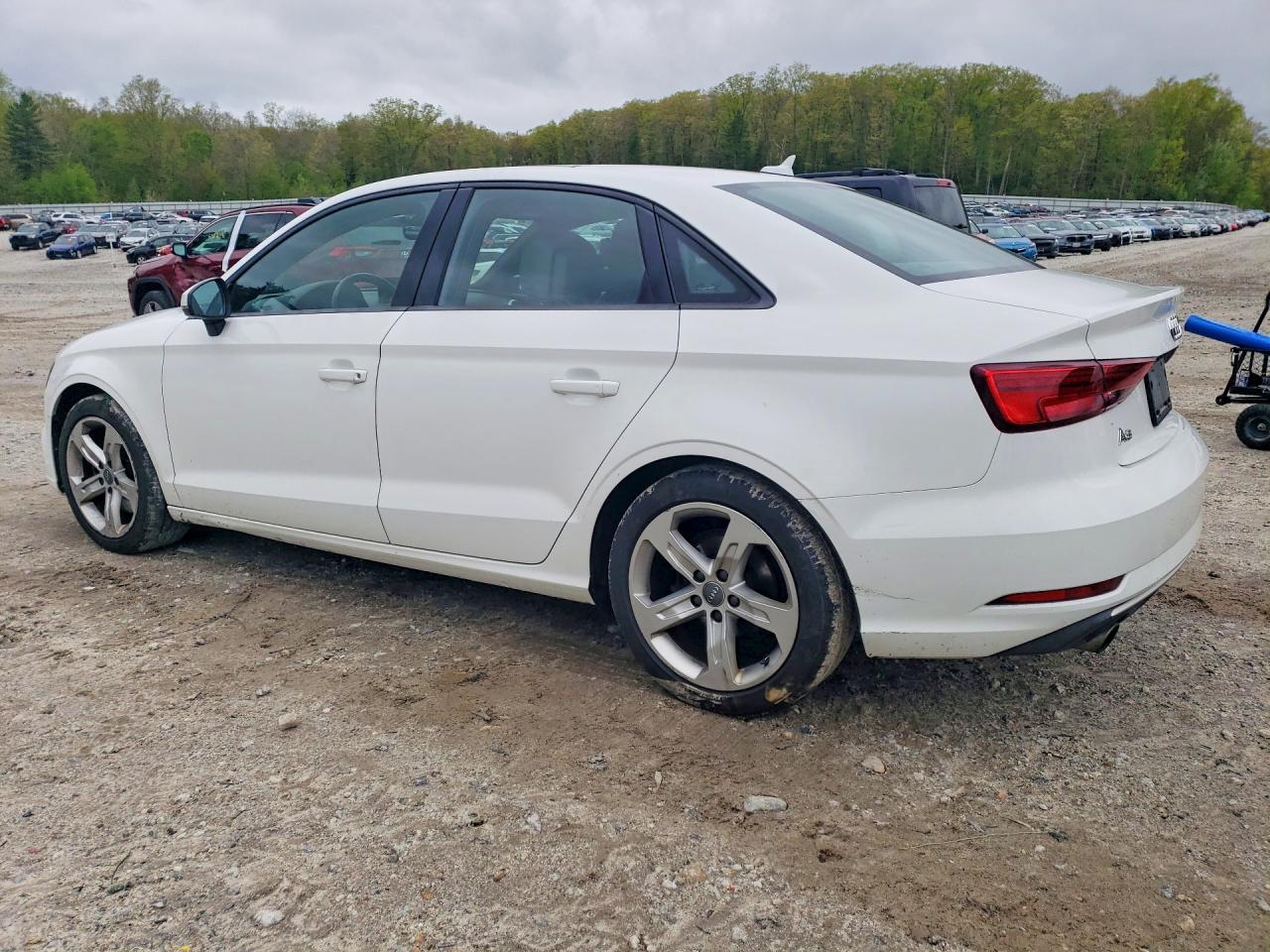 2017 Audi A3 Premium White vin: WAUB8GFF1H1072642
