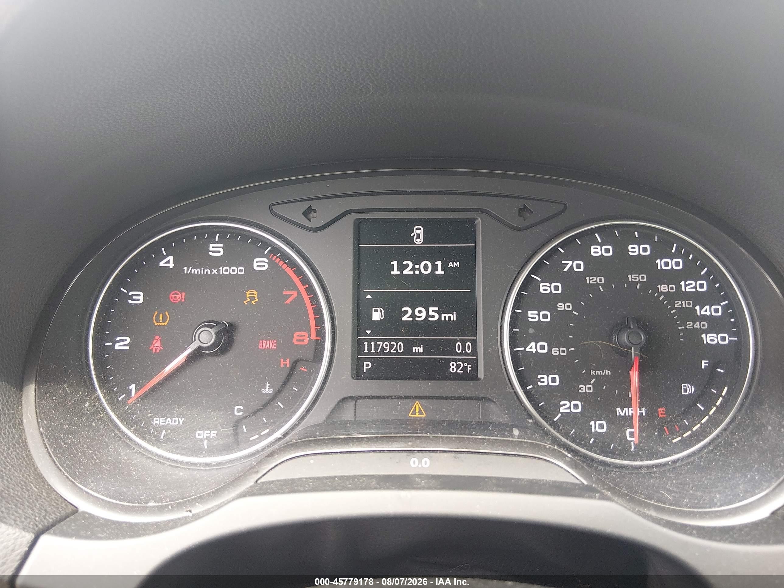 2016 Audi A3 2.0t Premium Серый vin: WAUB8GFF4G1025295