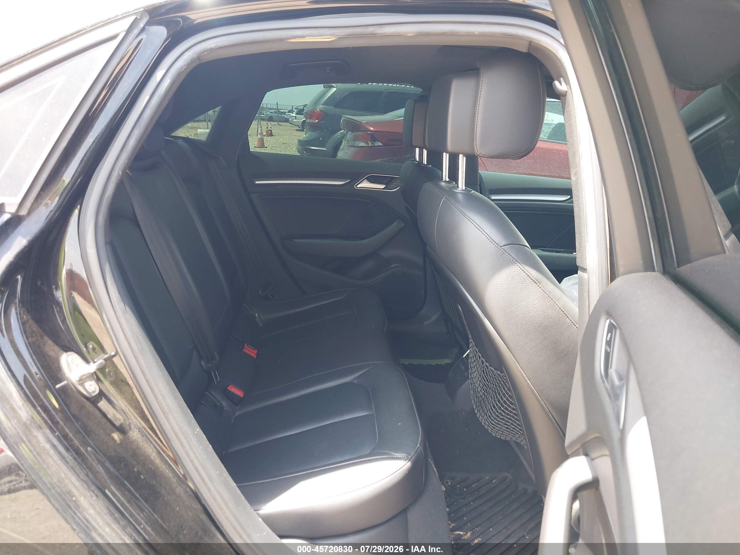 2016 Audi A3 2.0t Premium Black vin: WAUB8GFF4G1064713