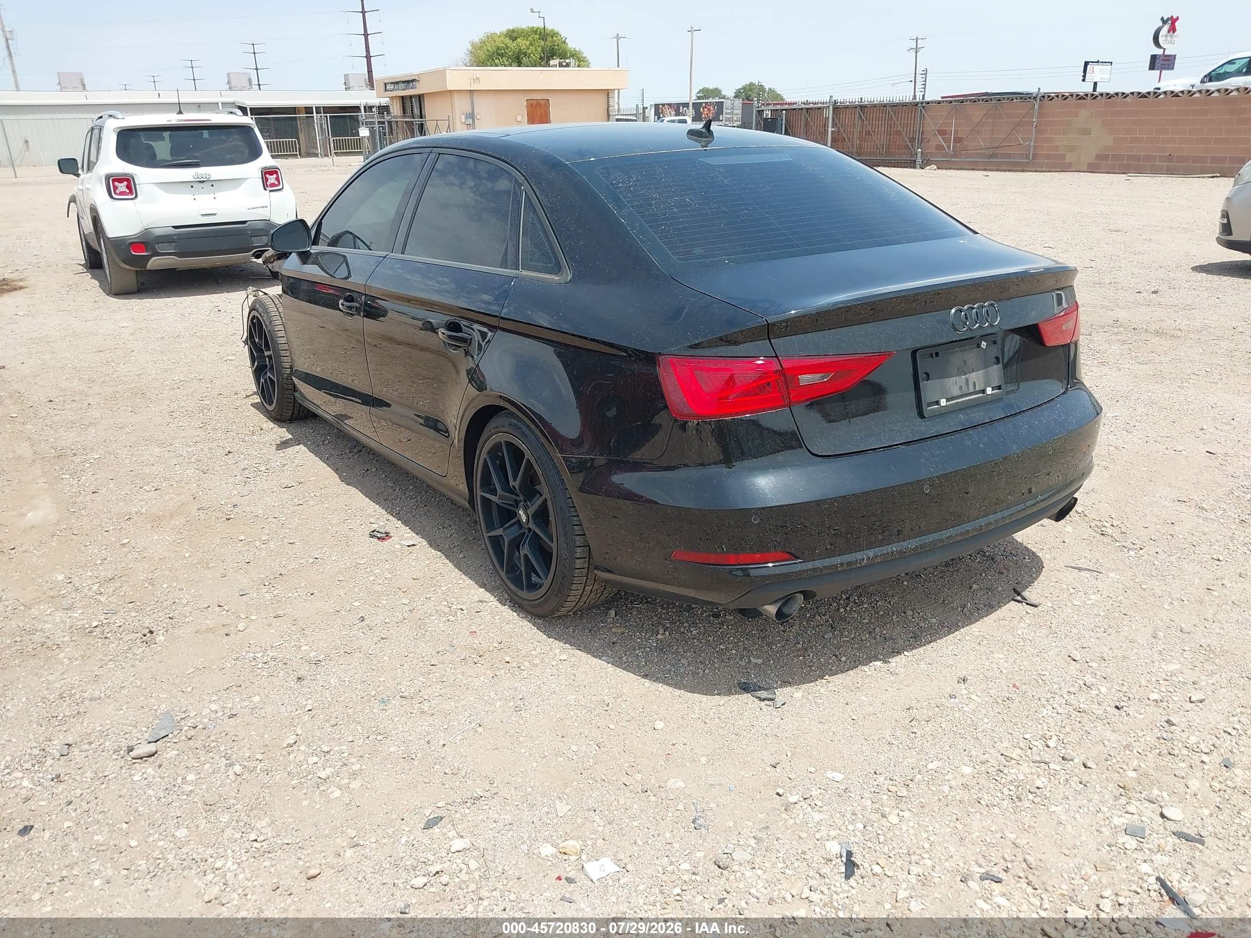 2016 Audi A3 2.0t Premium Black vin: WAUB8GFF4G1064713
