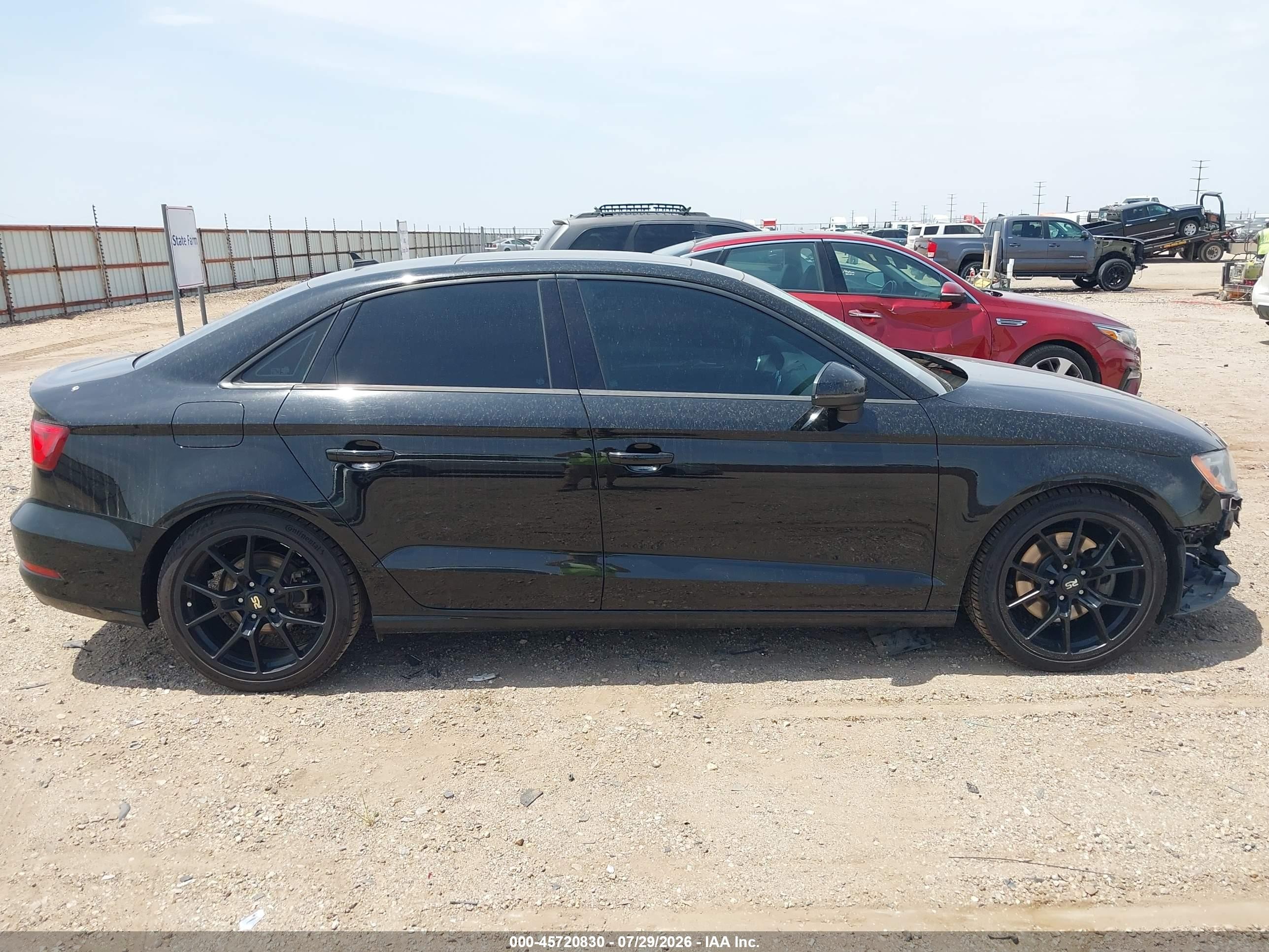 2016 Audi A3 2.0t Premium Black vin: WAUB8GFF4G1064713