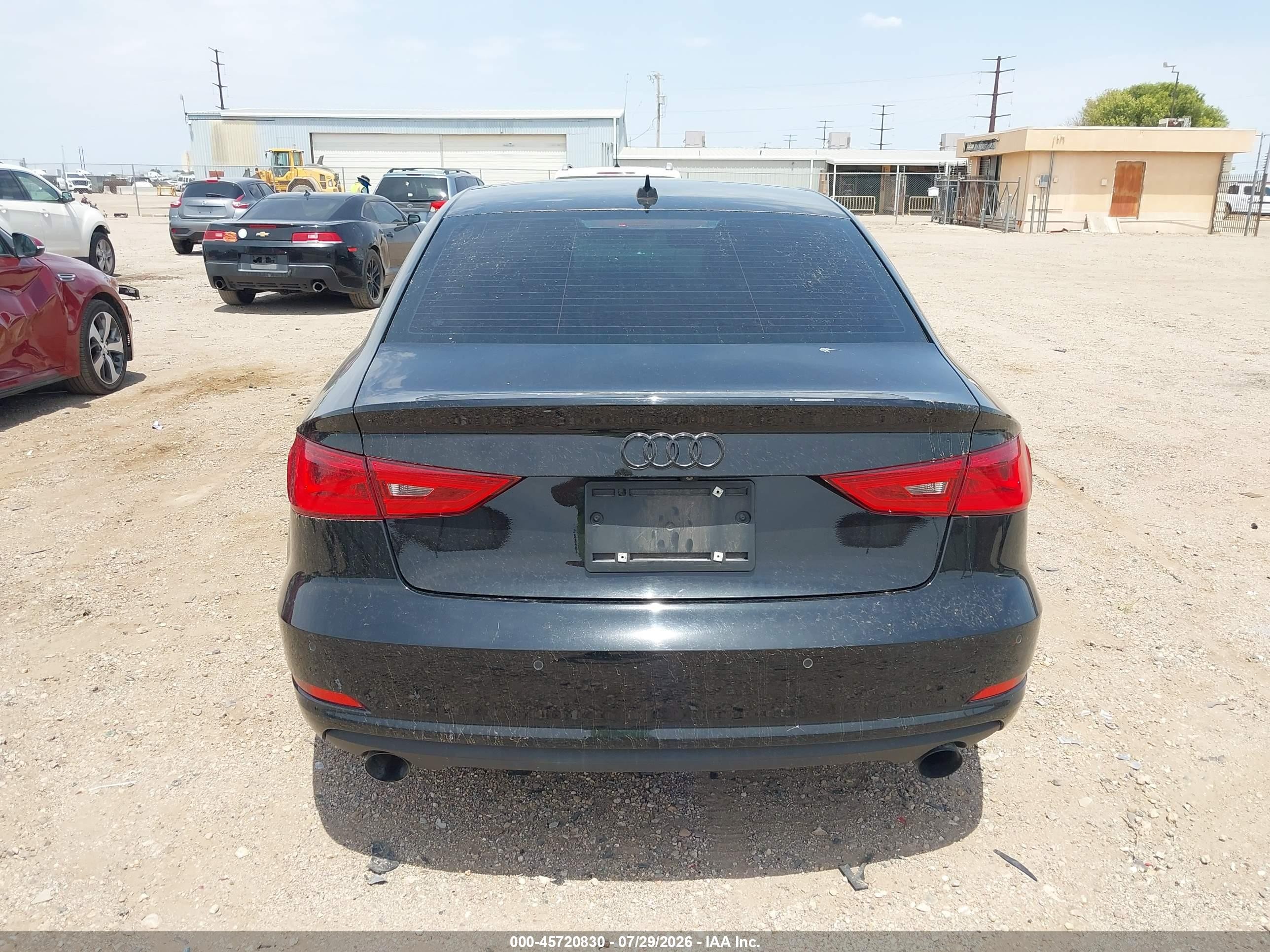2016 Audi A3 2.0t Premium Black vin: WAUB8GFF4G1064713