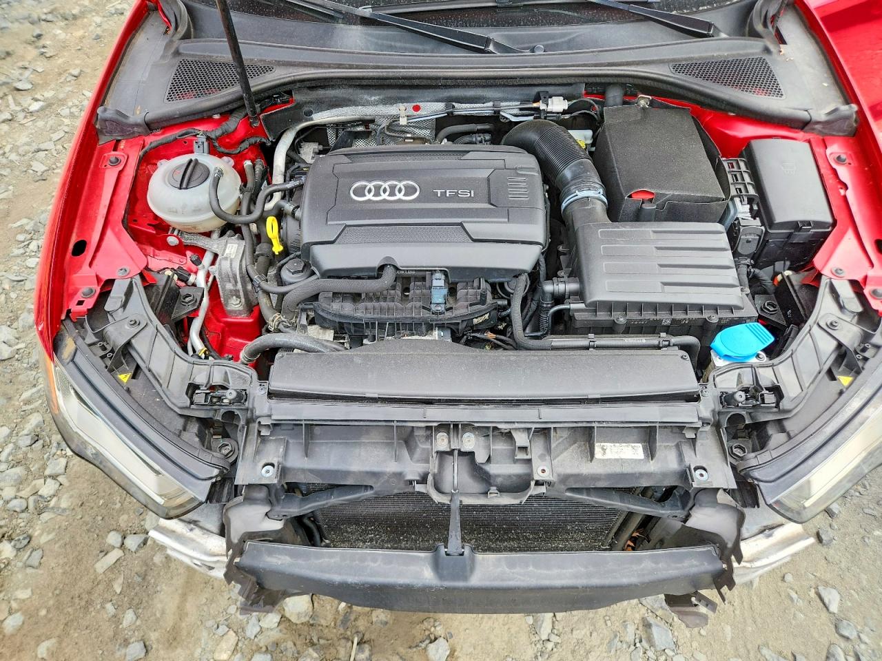 2016 Audi A3 Premium Красный vin: WAUB8GFF7G1010290