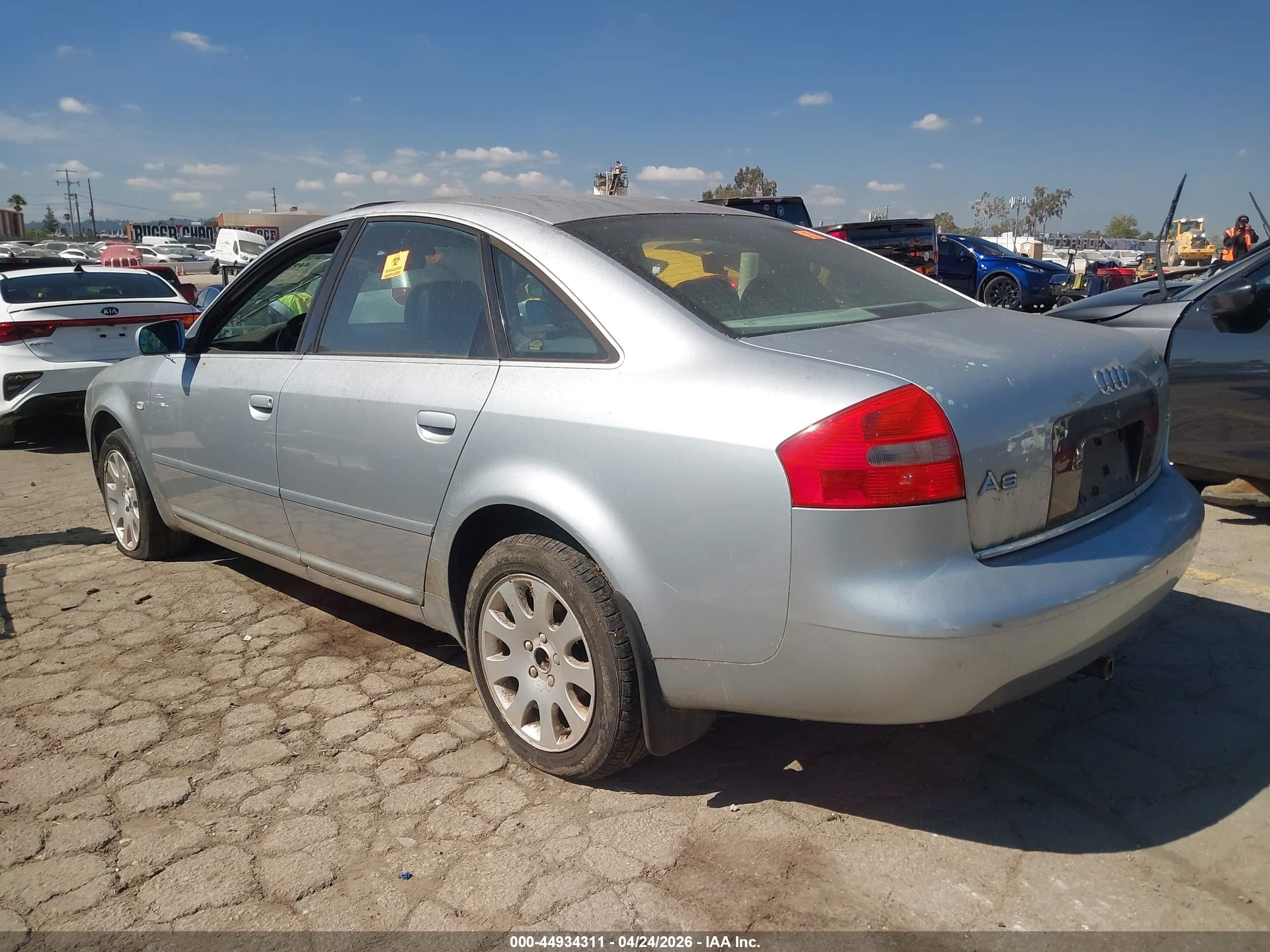 1999 Audi A6   Silver vin: WAUBA24B2XN062183