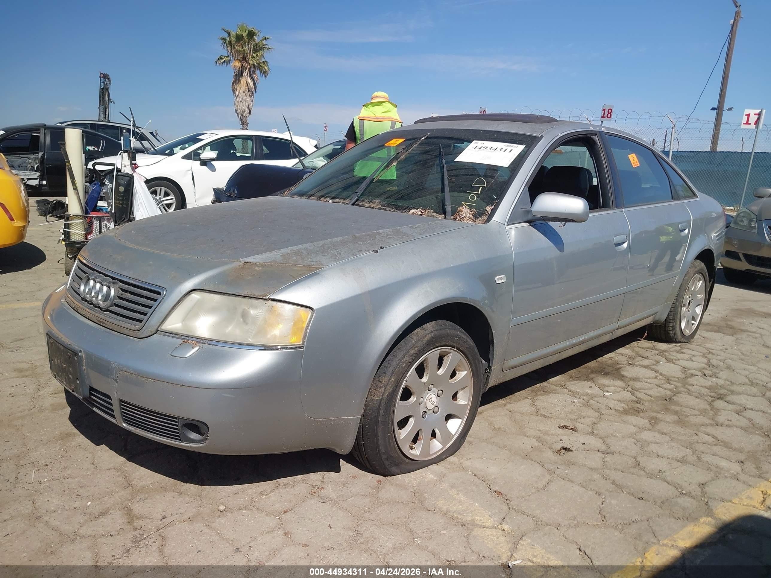 1999 Audi A6   Silver vin: WAUBA24B2XN062183
