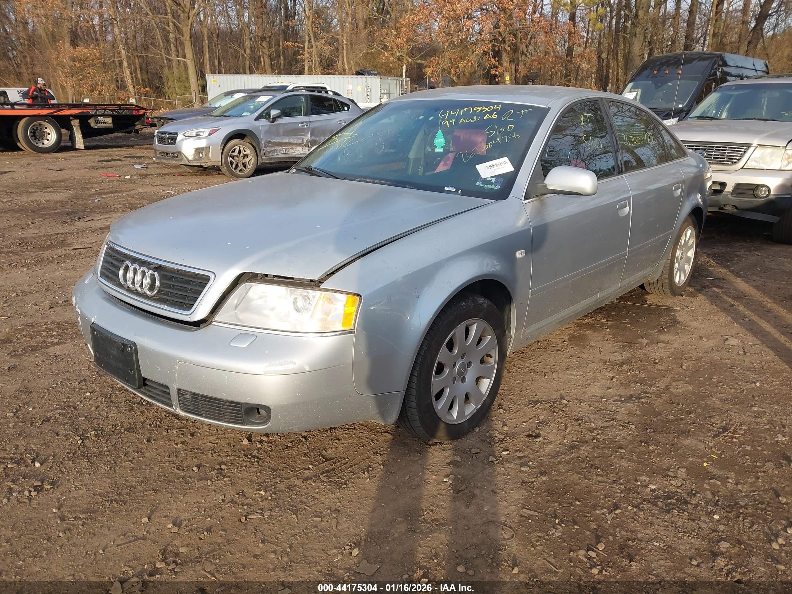 1999 Audi A6   Gray vin: WAUBA24B3XN061589