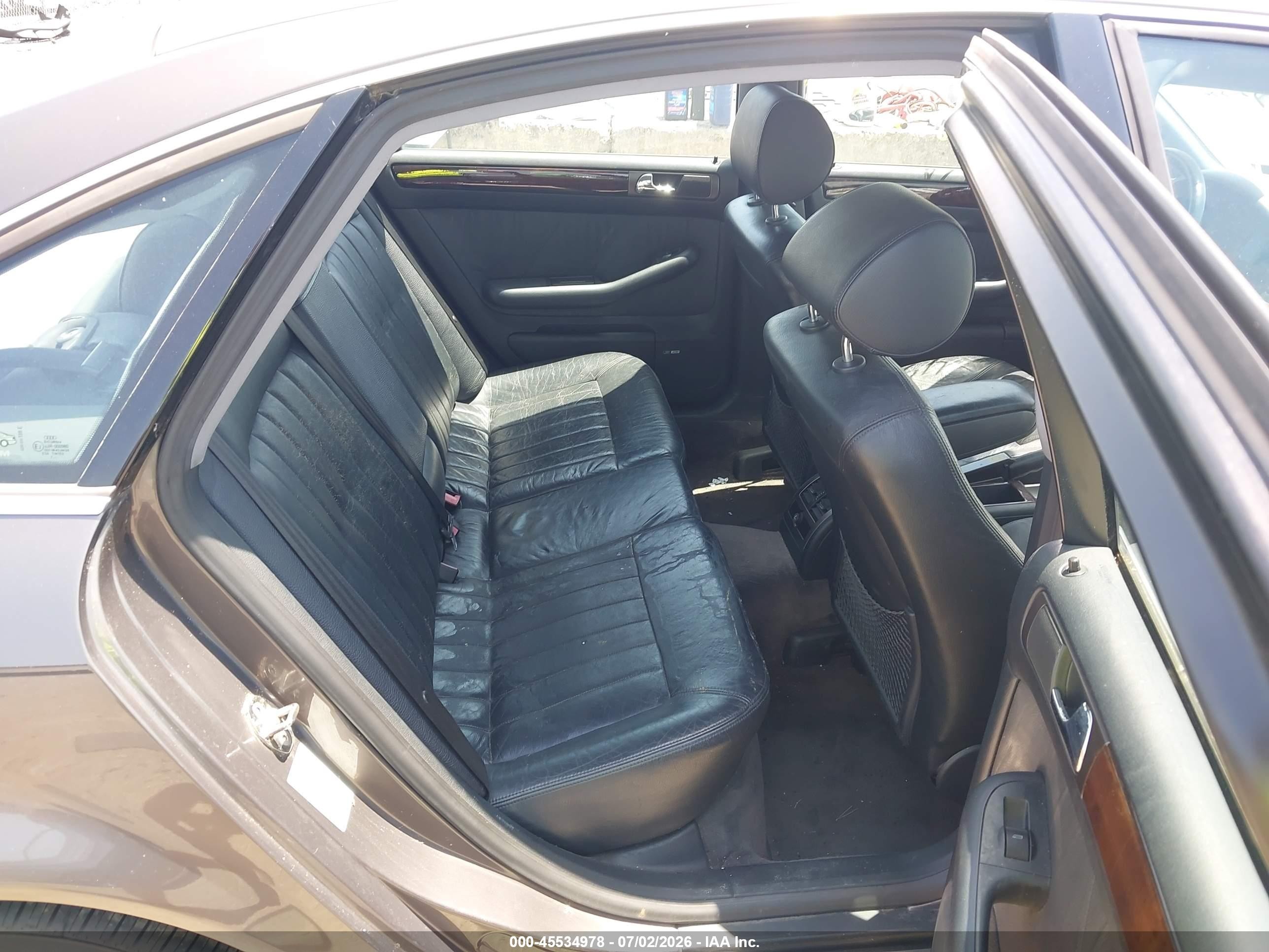 1998 Audi A6   Gray vin: WAUBA24B4WN103363