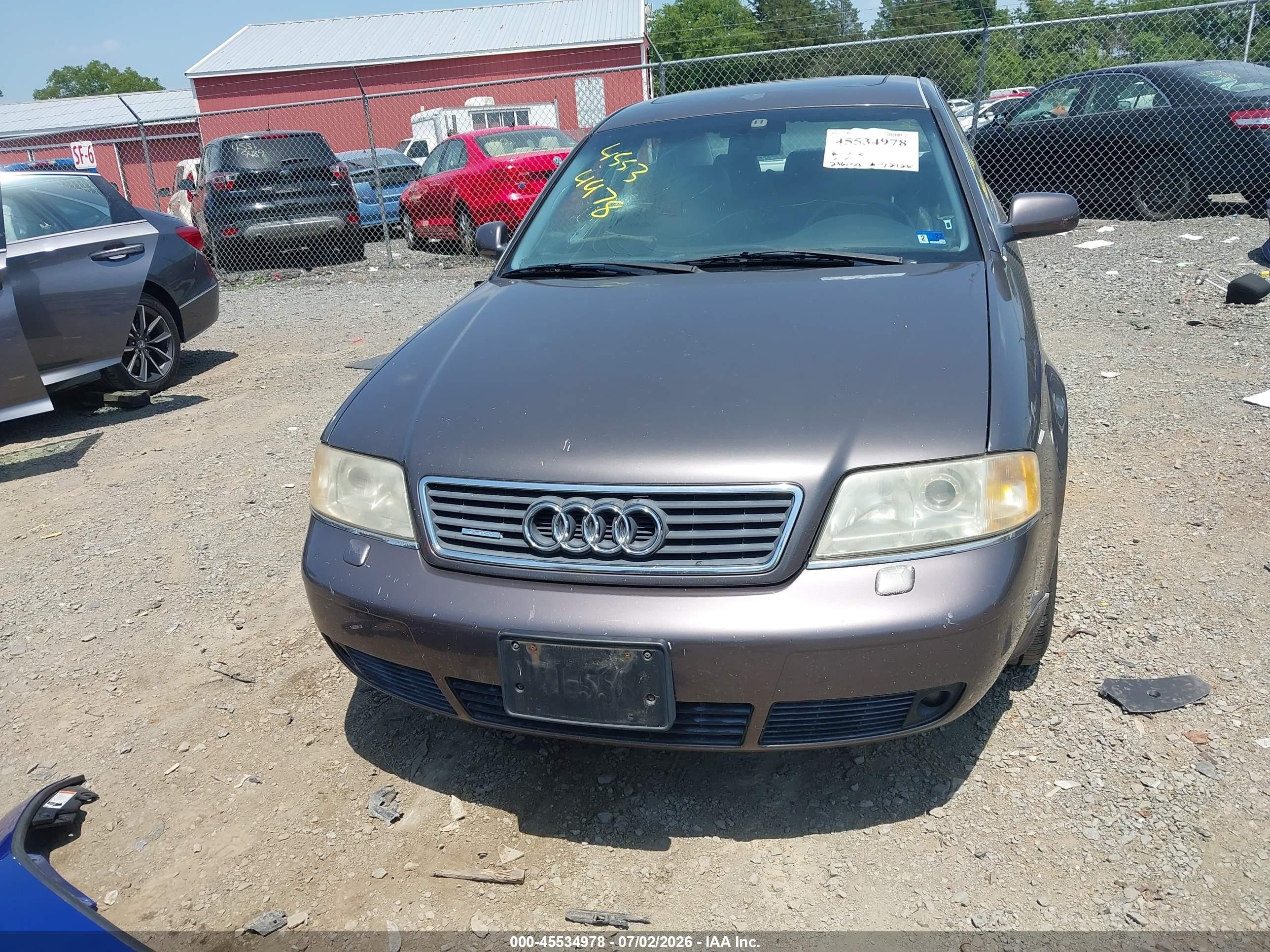 1998 Audi A6   Gray vin: WAUBA24B4WN103363