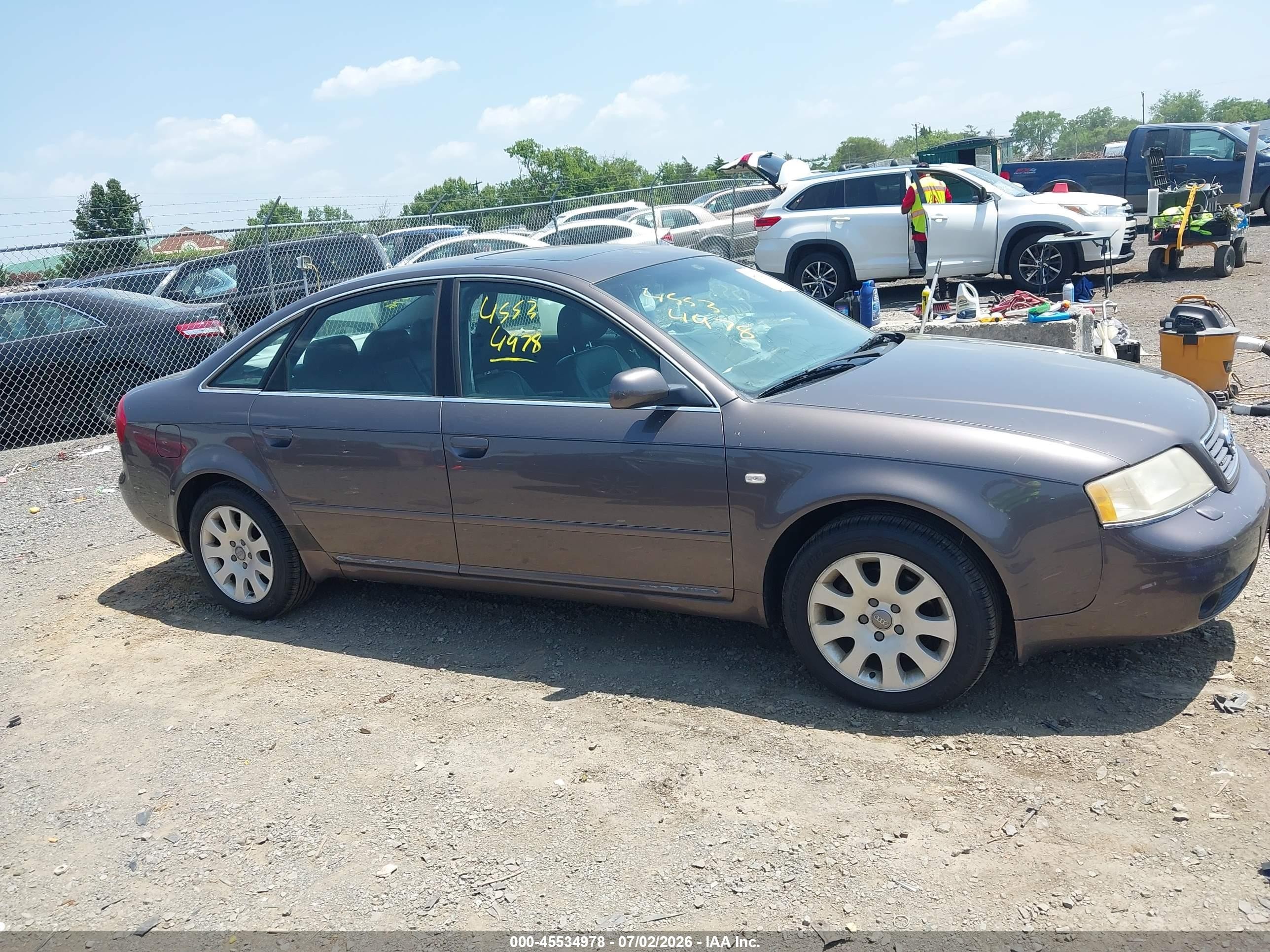 1998 Audi A6   Gray vin: WAUBA24B4WN103363