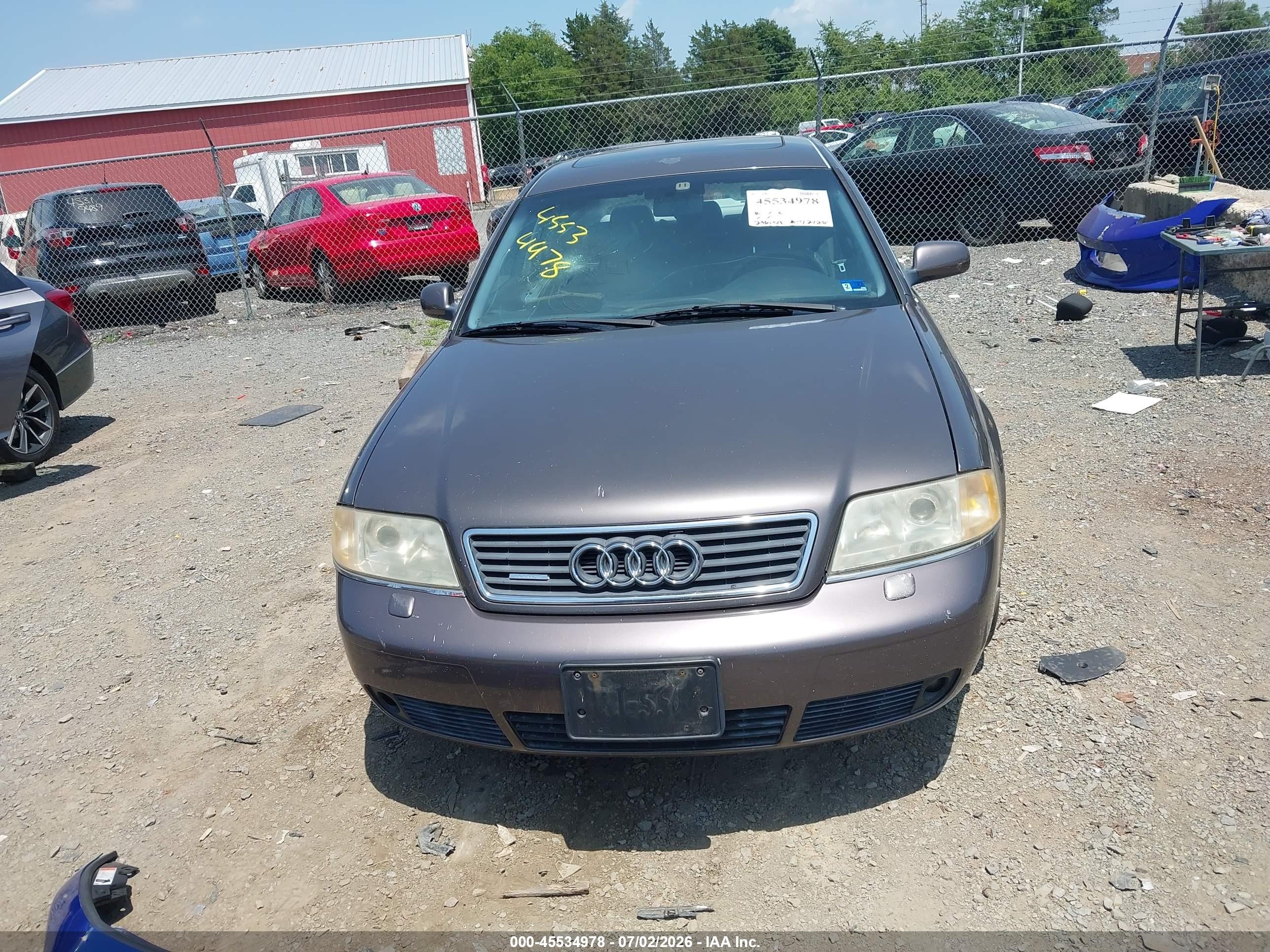 1998 Audi A6   Gray vin: WAUBA24B4WN103363