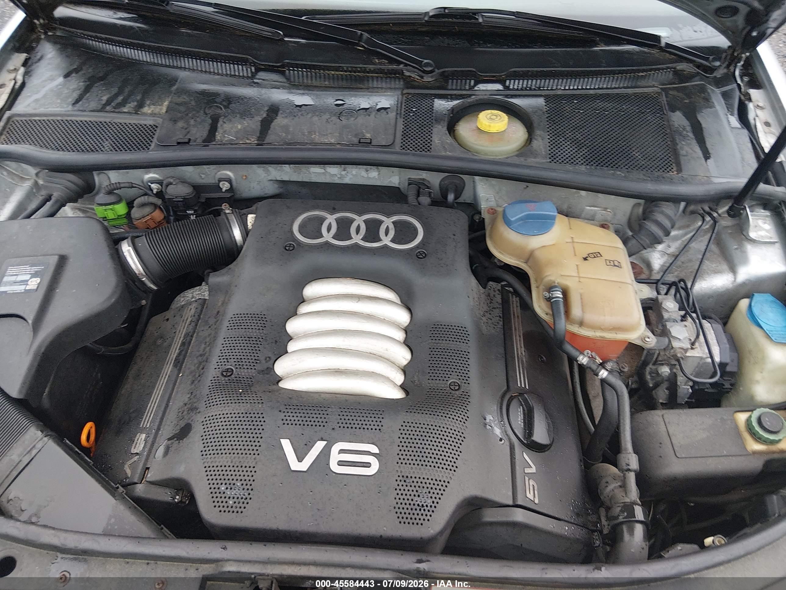 1998 Audi A6   Silver vin: WAUBA24B5WN045361