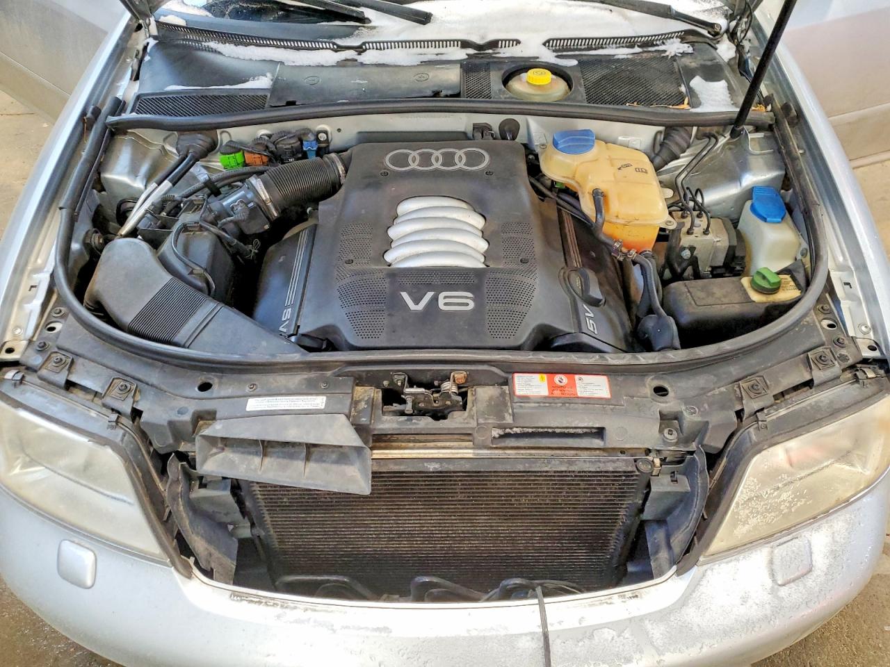 1999 Audi A6 2.8 Quattro Серебряный vin: WAUBA34B0XN032301