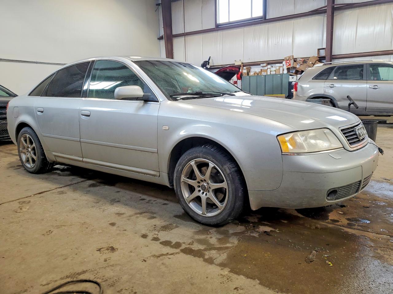 1999 Audi A6 2.8 Quattro Серебряный vin: WAUBA34B0XN032301