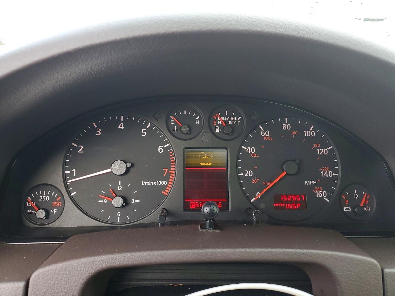 1999 Audi A6 2.8 Quattro Silver vin: WAUBA34B0XN037644