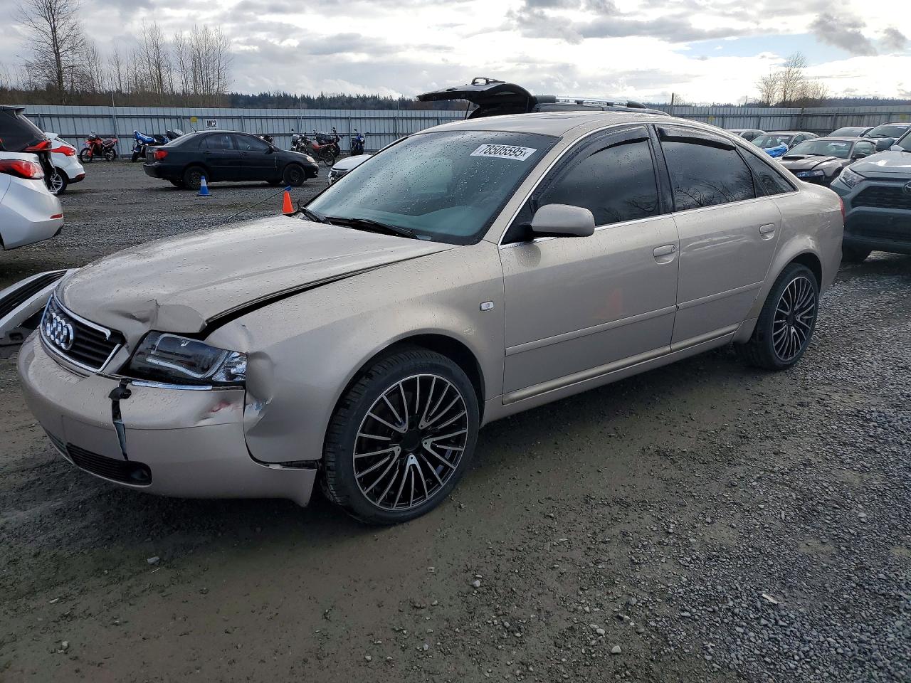 1999 Audi A6 2.8 Quattro Silver vin: WAUBA34B0XN037644